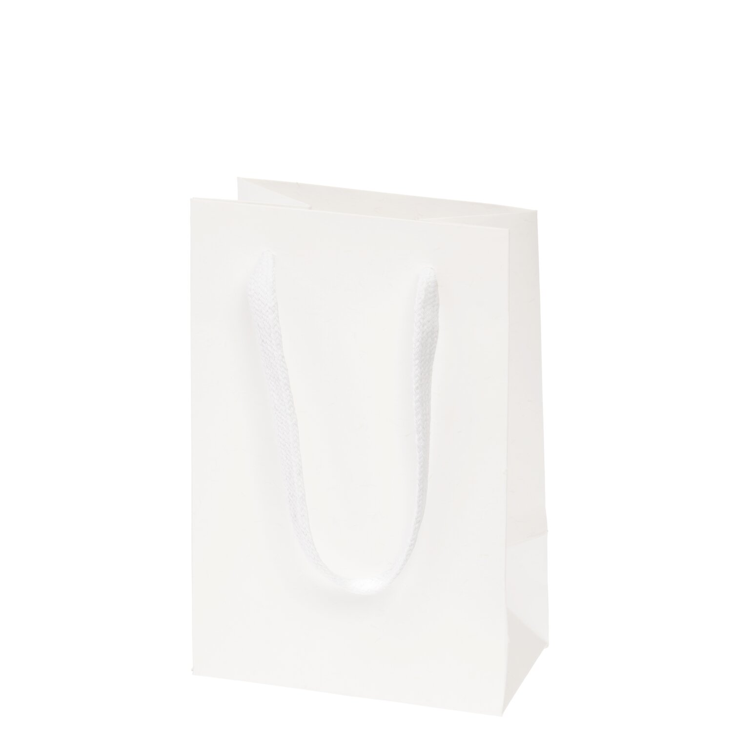 Rico Design Geschenktüte Natur Weiß XS