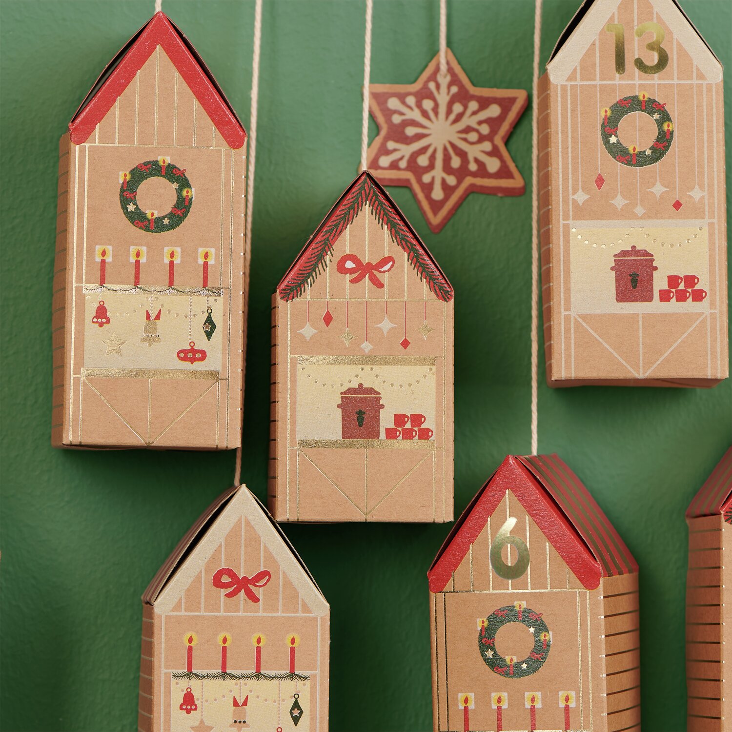 Adventskalender Bastelset von Rico Design