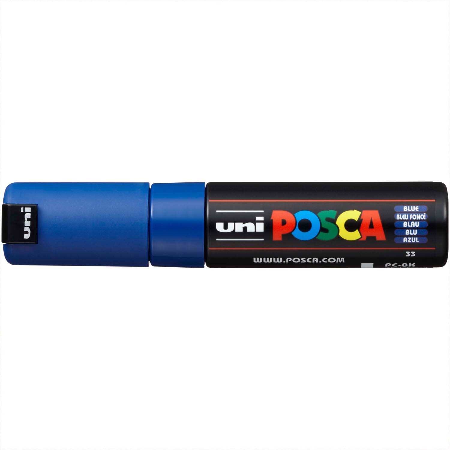 Faber Castell Schwarz Faber-Castell 182651 Marker Uni Posca Pc-8K Dunkelblau - Bild 4