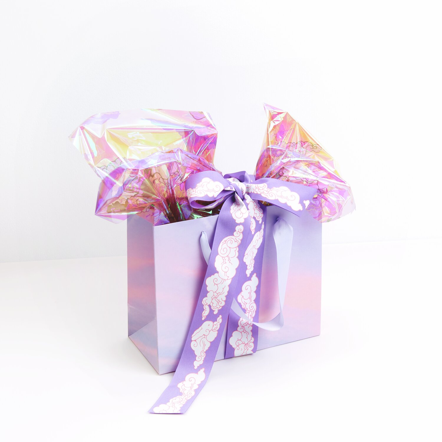 Paper Poetry Geschenkfolie Wolken  0,7x2m von Rico Design