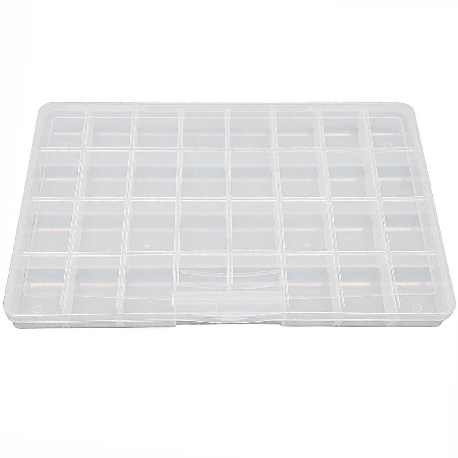 Sortierbox mit 32 Fächern 35x22,6x3,6cm