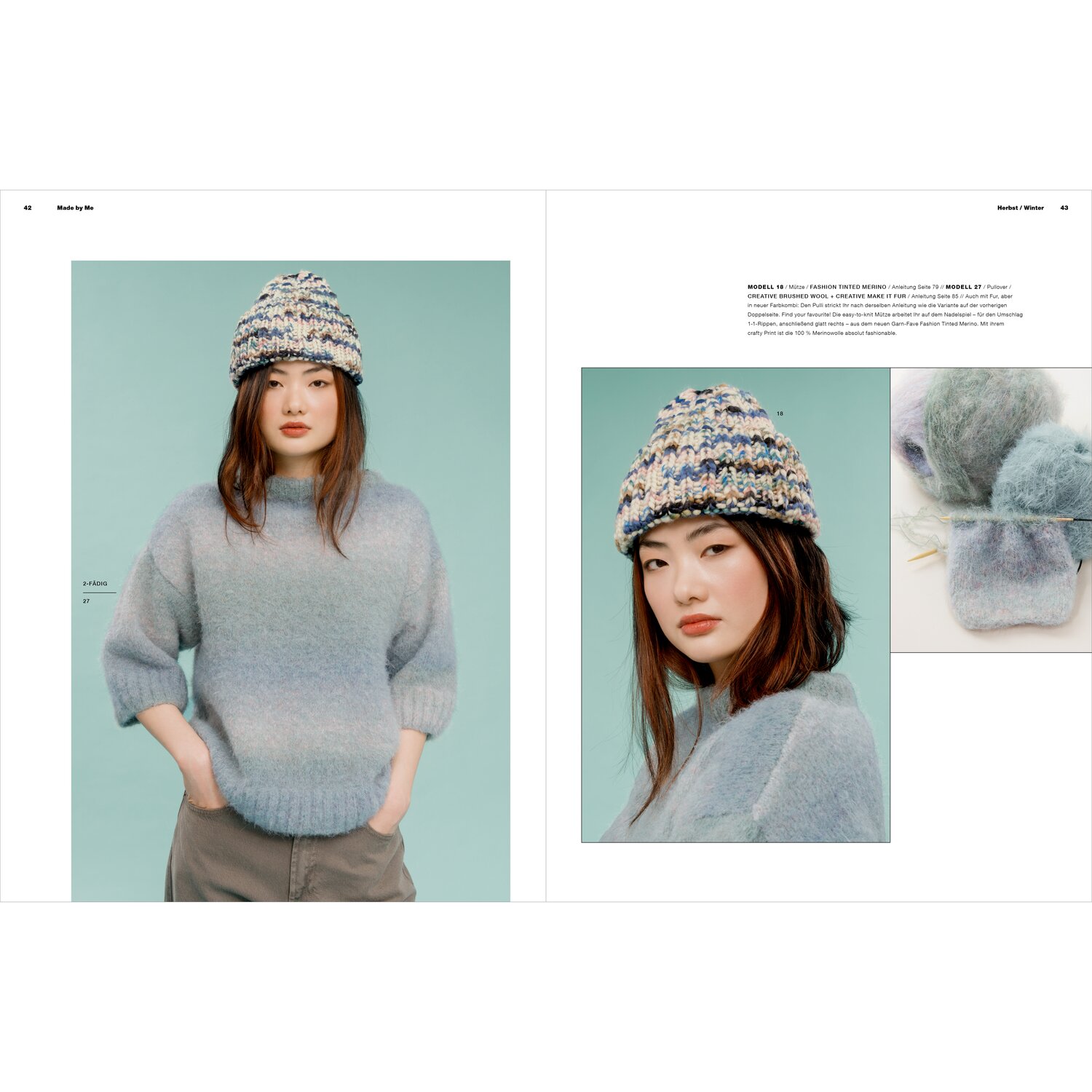 Made by Me No. 23 Herbst-Winter Sprachauswahl deutsch von Rico Design