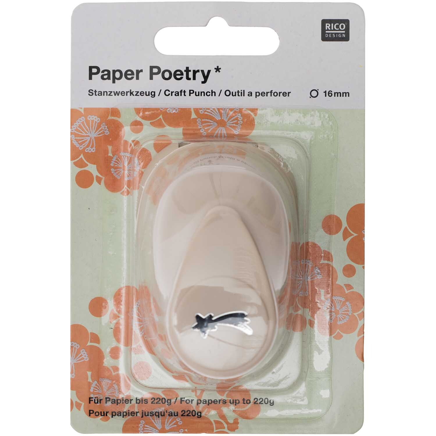 Paper Poetry Stanzer Komet 1,6cm Paper Poetry Stanzer Komet 1,6cm