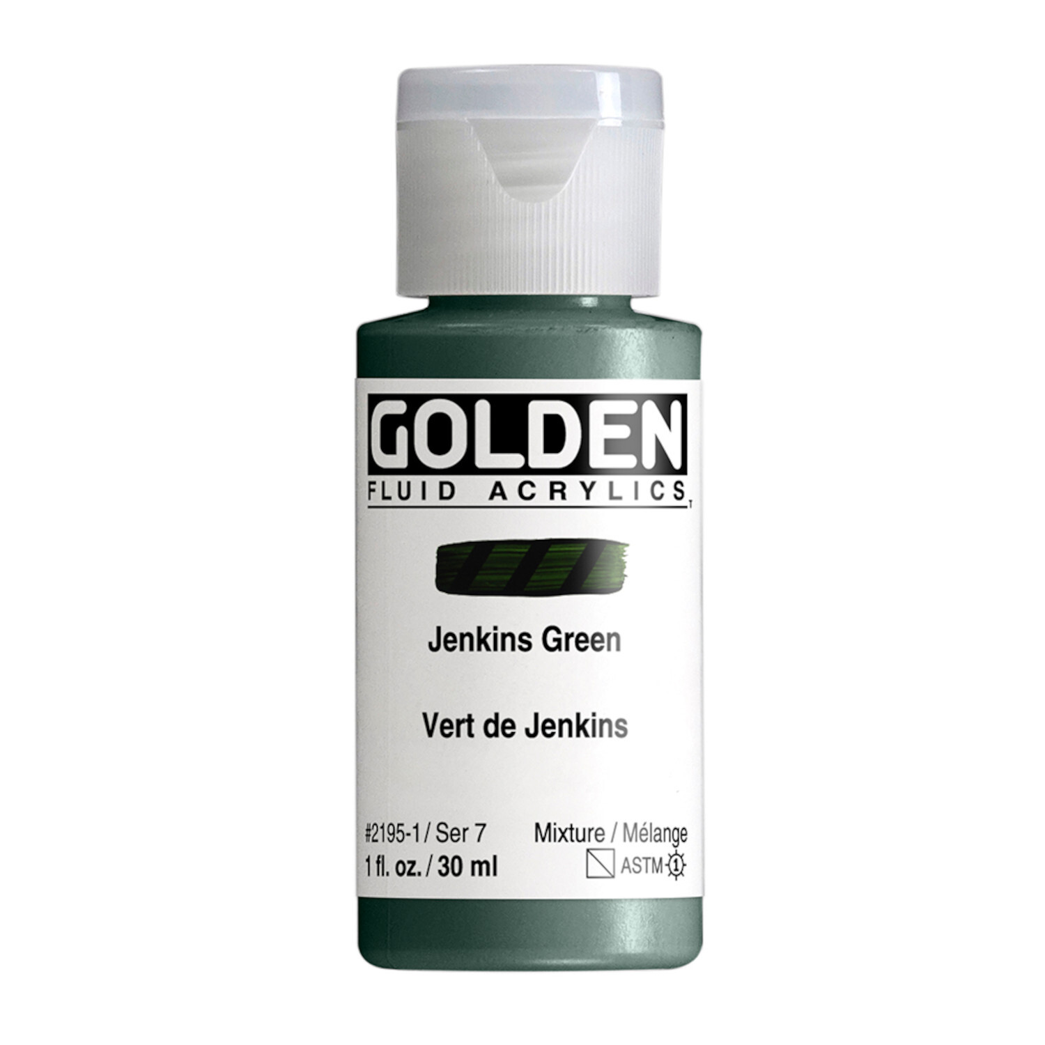 Golden Fluid Acrylfarbe Jenkins Grün