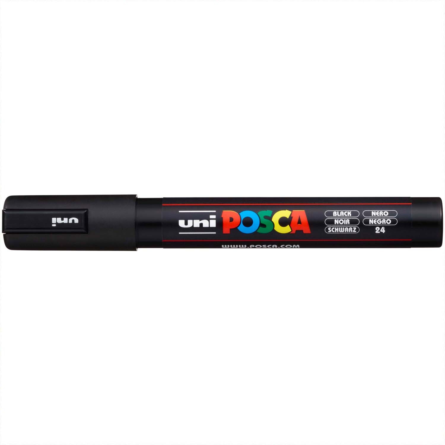 Faber Castell Schwarz Faber-Castell 182599 Marker Uni Posca Pc-5M - Bild 3