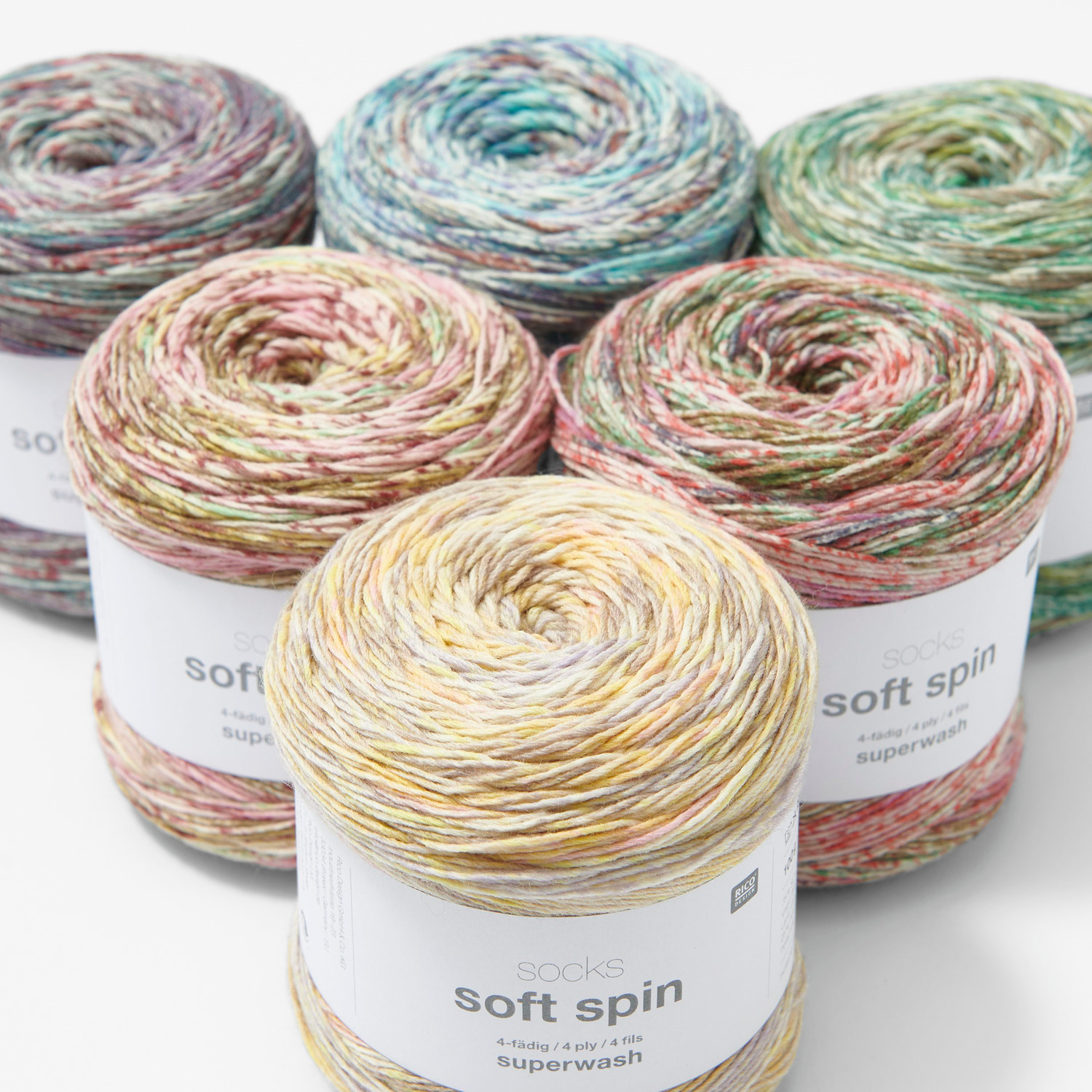 Socks Soft Spin 4-fädig Socks Soft Spin 4-fädig