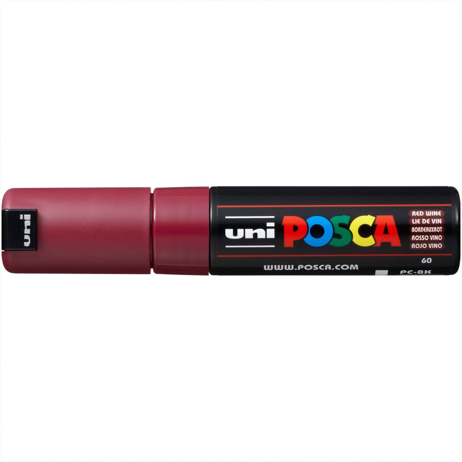 uni POSCA-Marker PC-8K 8mm Weinrot