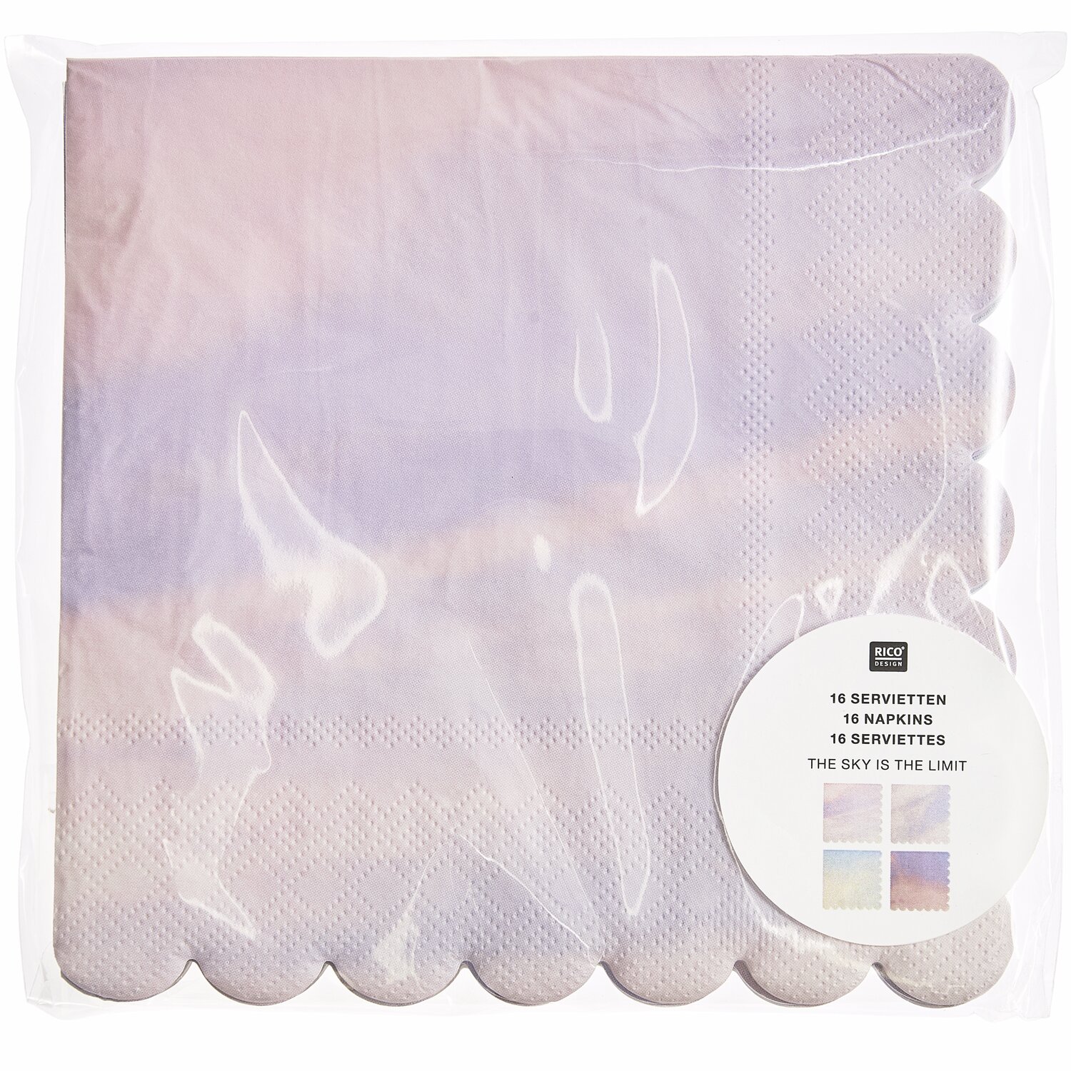 Servietten Mix The Sky is the Limit 16 Stück 32x31,5cm von Rico Design
