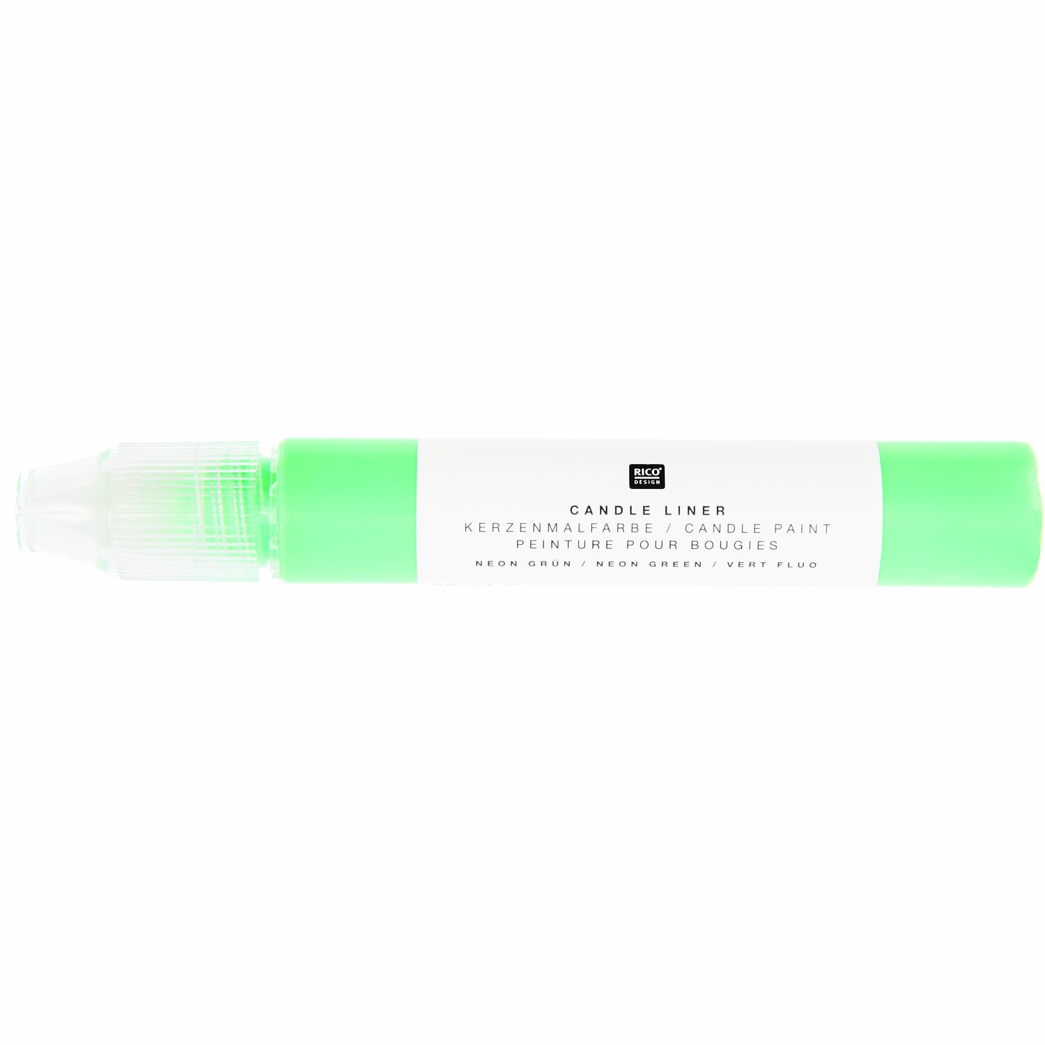 Rico Design Candle Liner Kerzenmalfarbe 30ml Neongrün