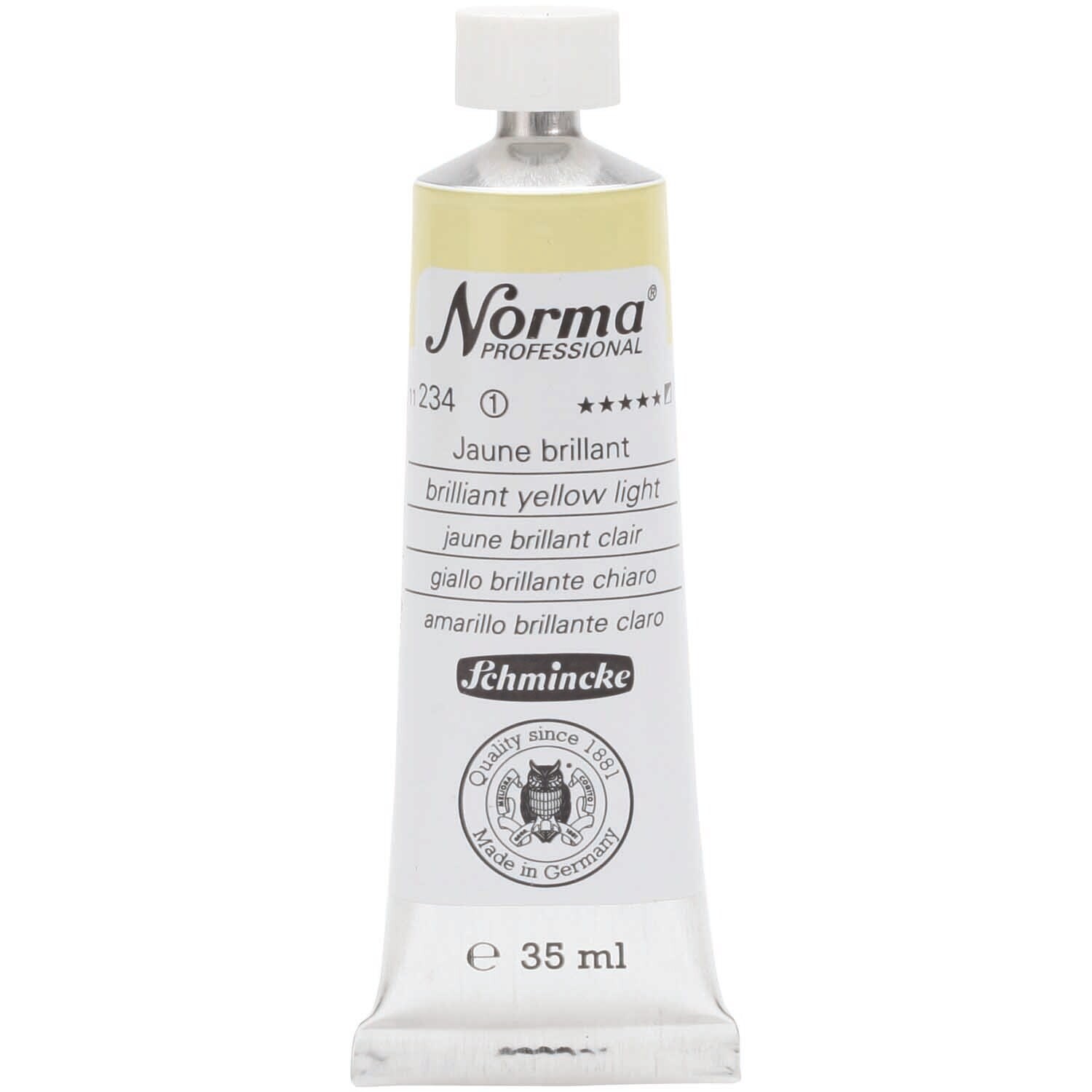 Schmincke Norma 35ml Jaune Brillant