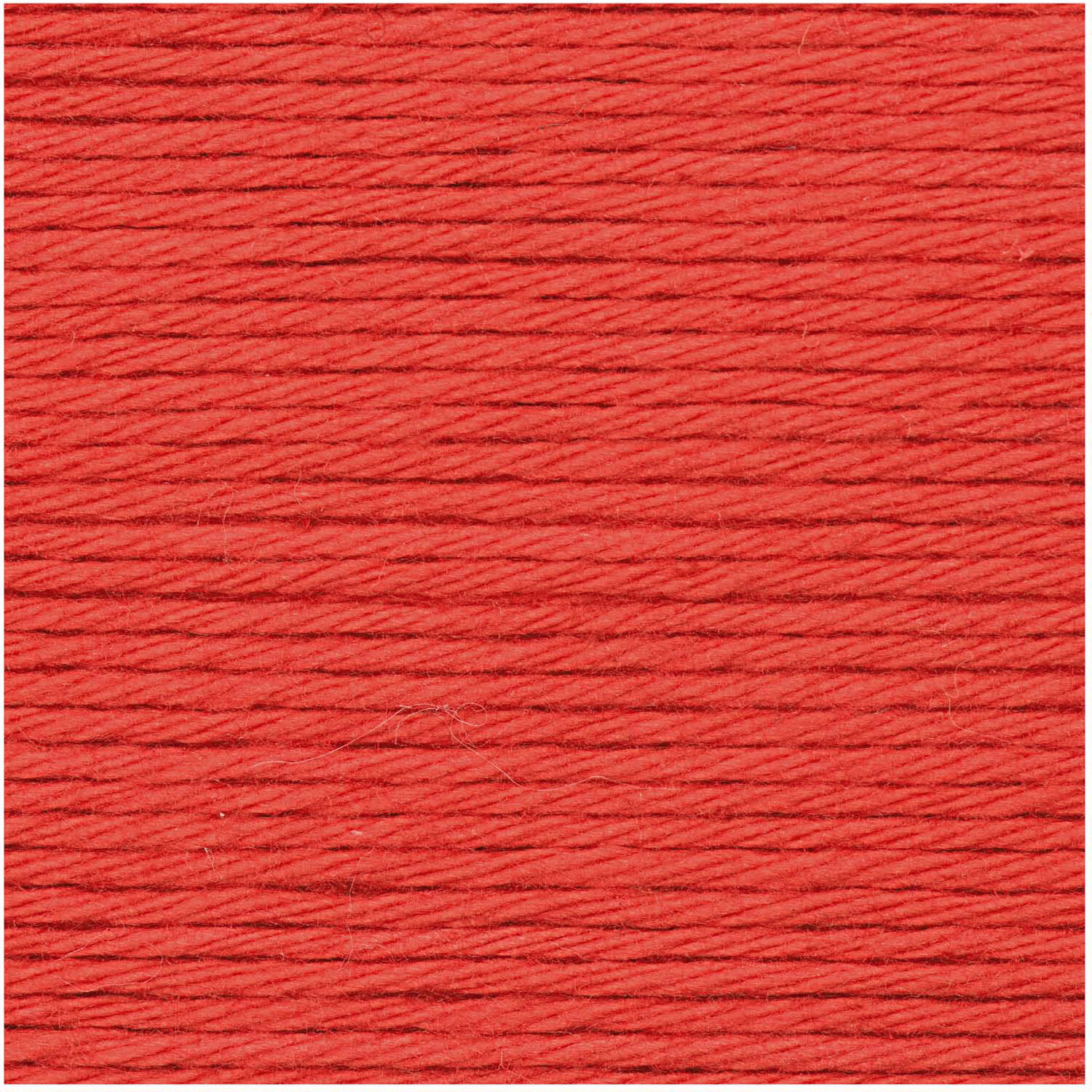 Wolle Cotton 50g 115m Farbe Rot von Rico Design