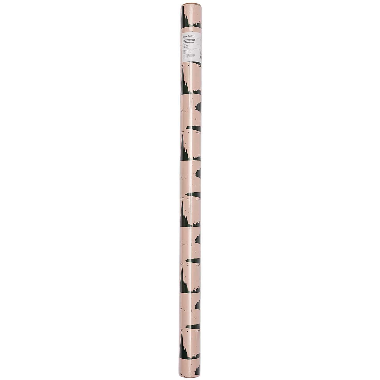Paper Poetry Geschenkpapier Struktur rosa 70cm 2m von Rico Design