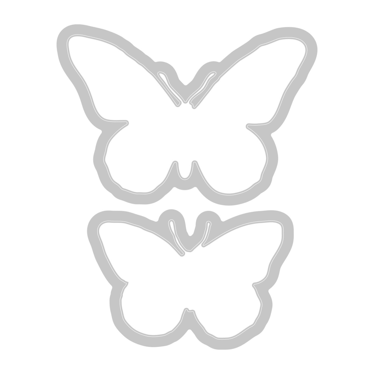 Painted Pencil Butterflies Clear Stamps and Framelits Set 10-teilig von idee. Creativmarkt