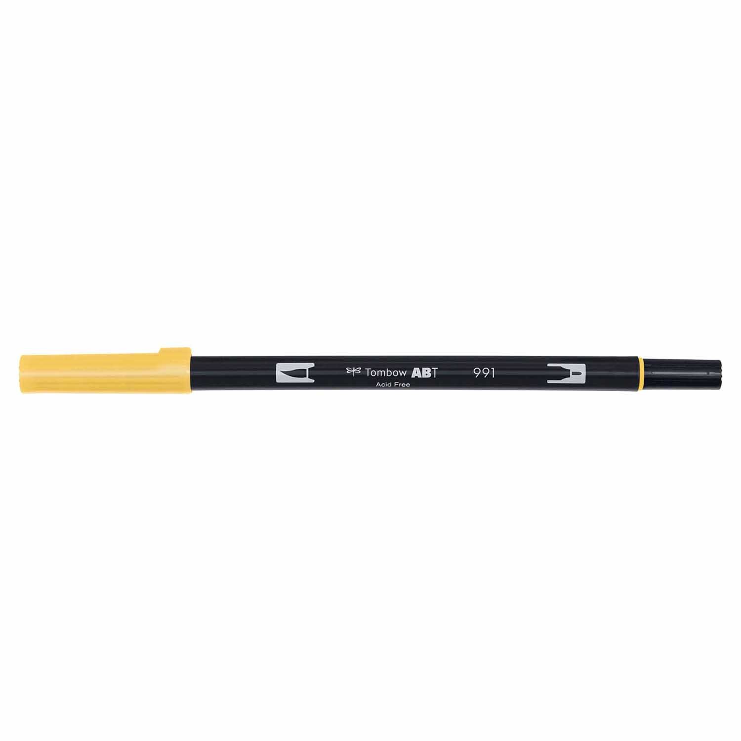 Tombow ABT Dual Brush Pen Light Ochre 991