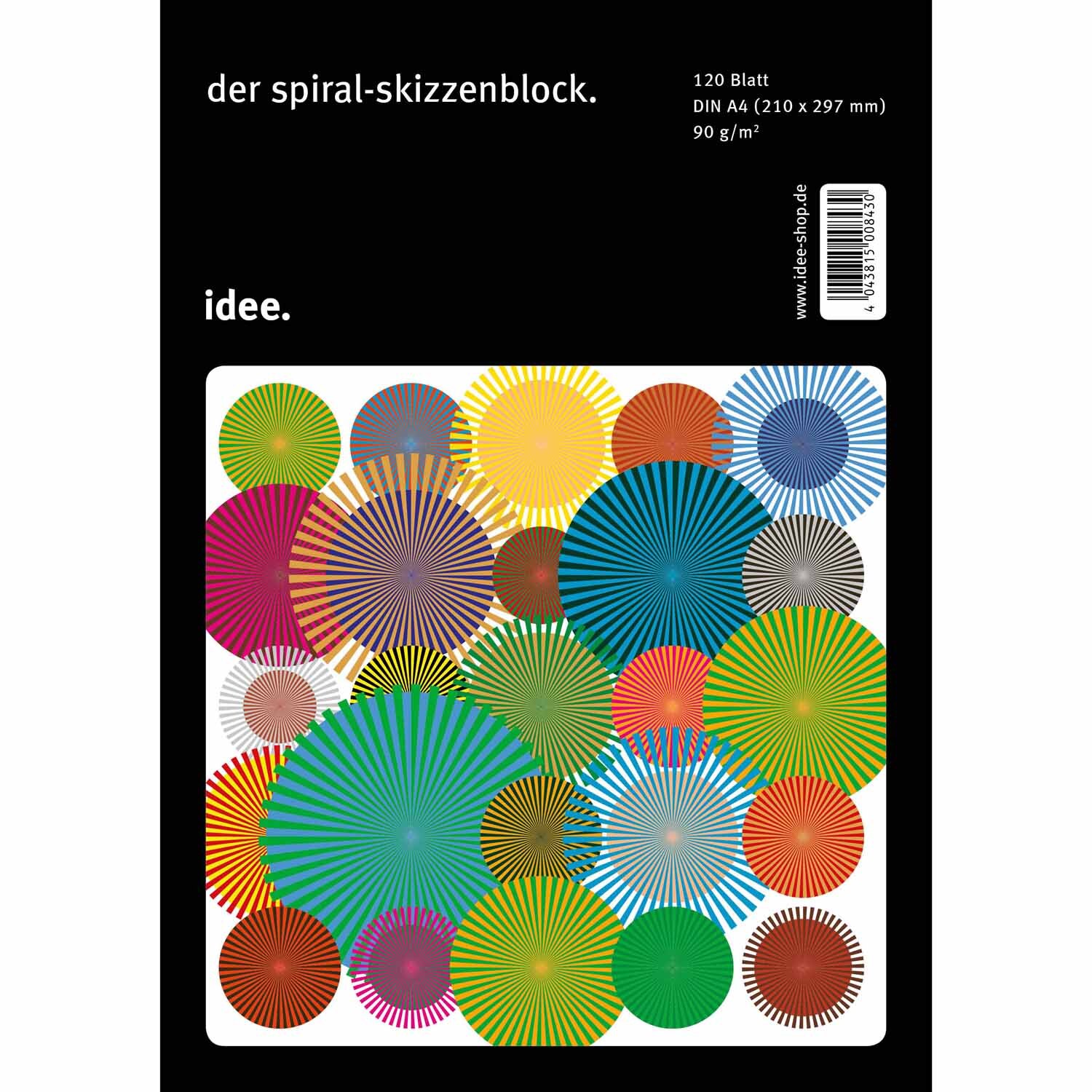 idee. Creativmarkt Skizzenblock 90g/m² DIN A4