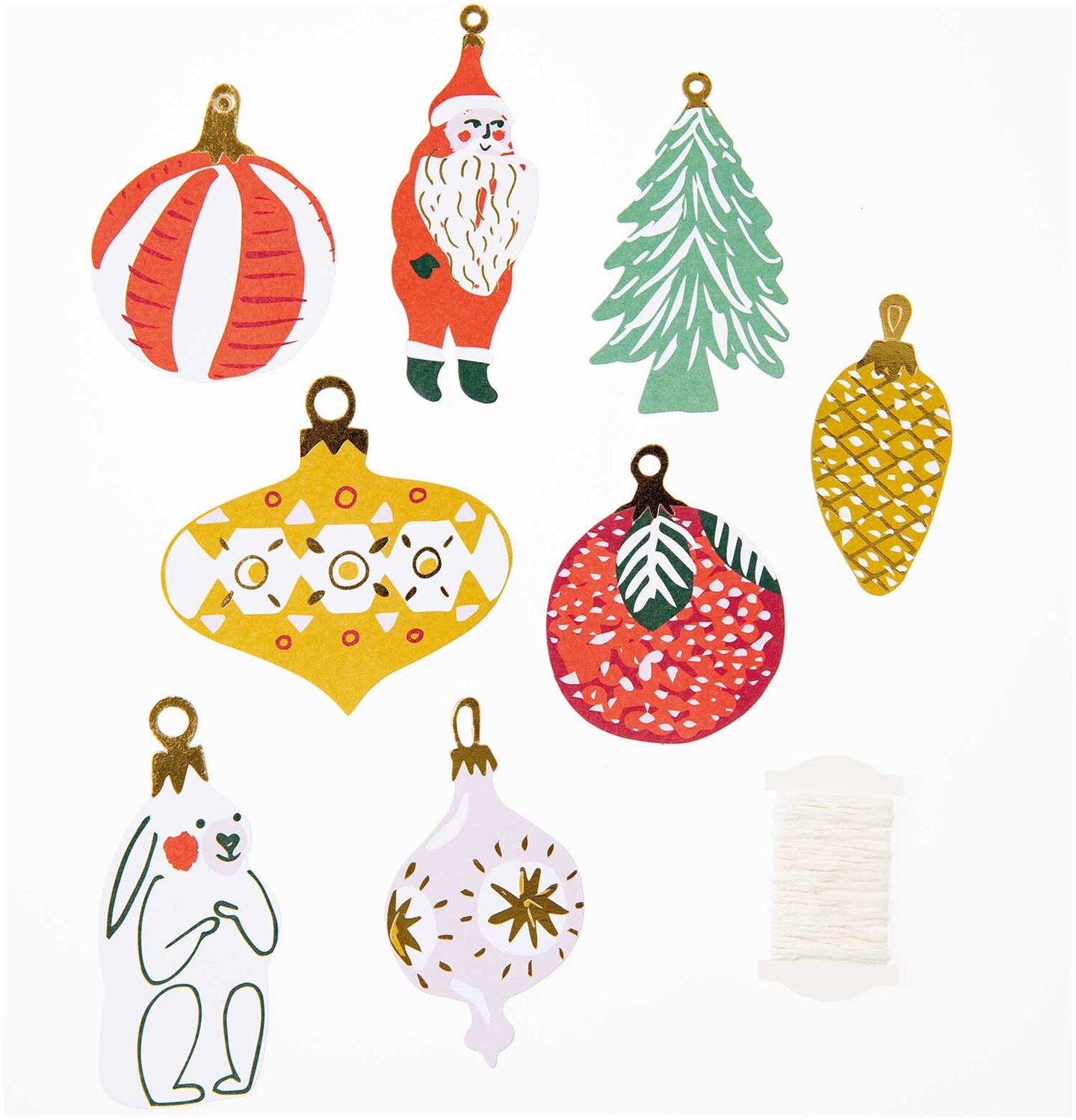Paper Poetry Papieranhänger Nostalgic Christmas classic 8 Stück Paper Poetry Papieranhänger Nostalgic Christmas classic 8 Stück