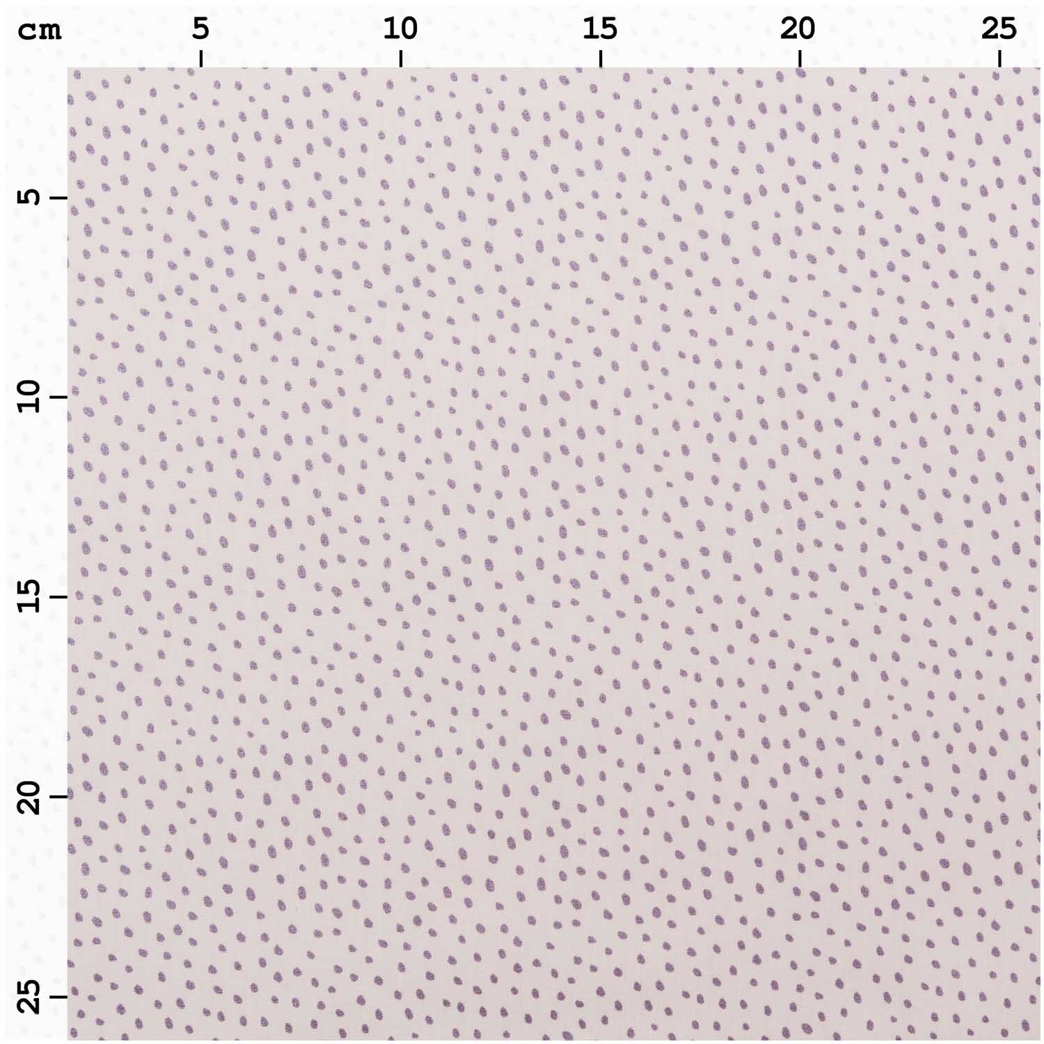 Druckstoff Hygge Punkte flieder-metallic 140cm