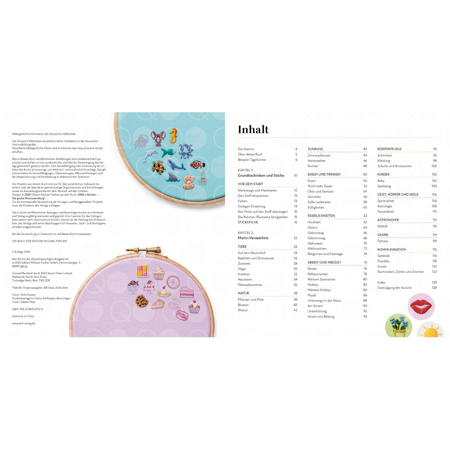 1000 x Sticken - Die große Motivsammlung von Edition Michael Fischer 