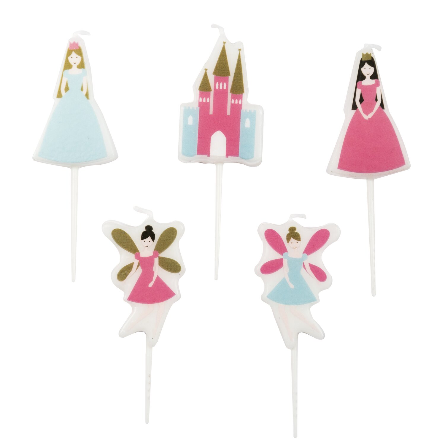 Kerzen Prinzessin 5 Stück von Rico Design