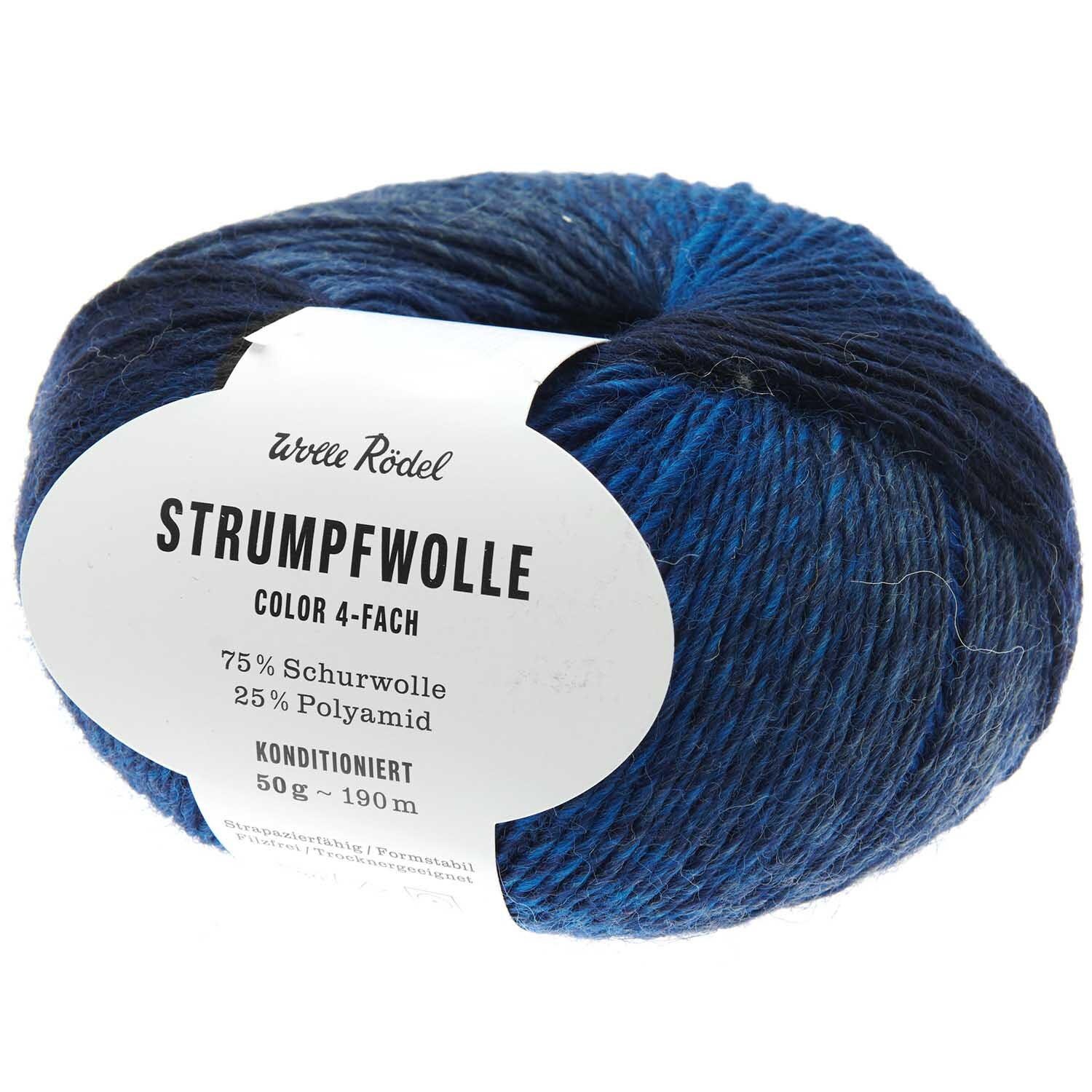 Wolle Rödel Strumpfwolle Color Marine Mix