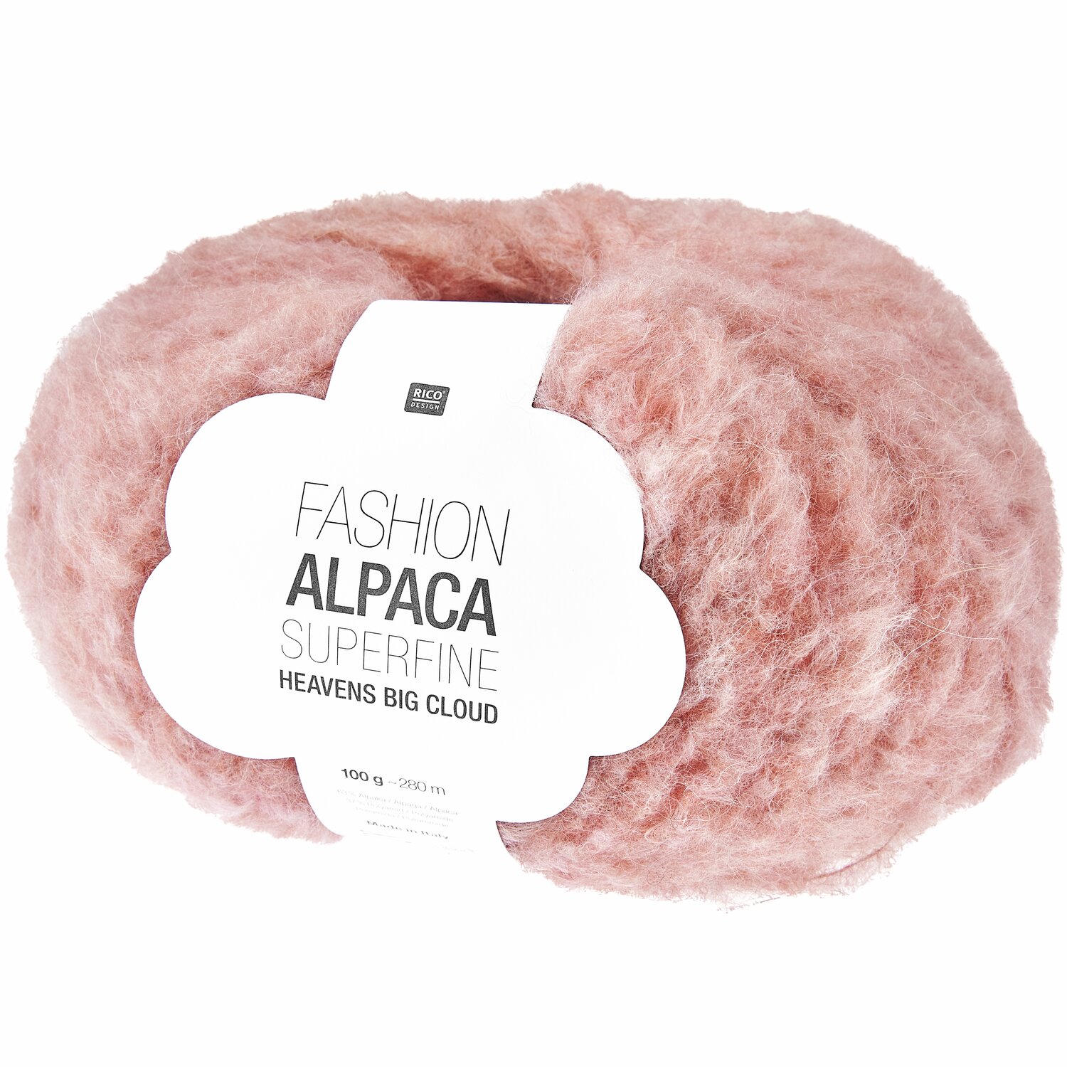 Fashion Alpaca Superfine Heavens Big Cloud 100g 280m Farbe Sundown von Rico Design