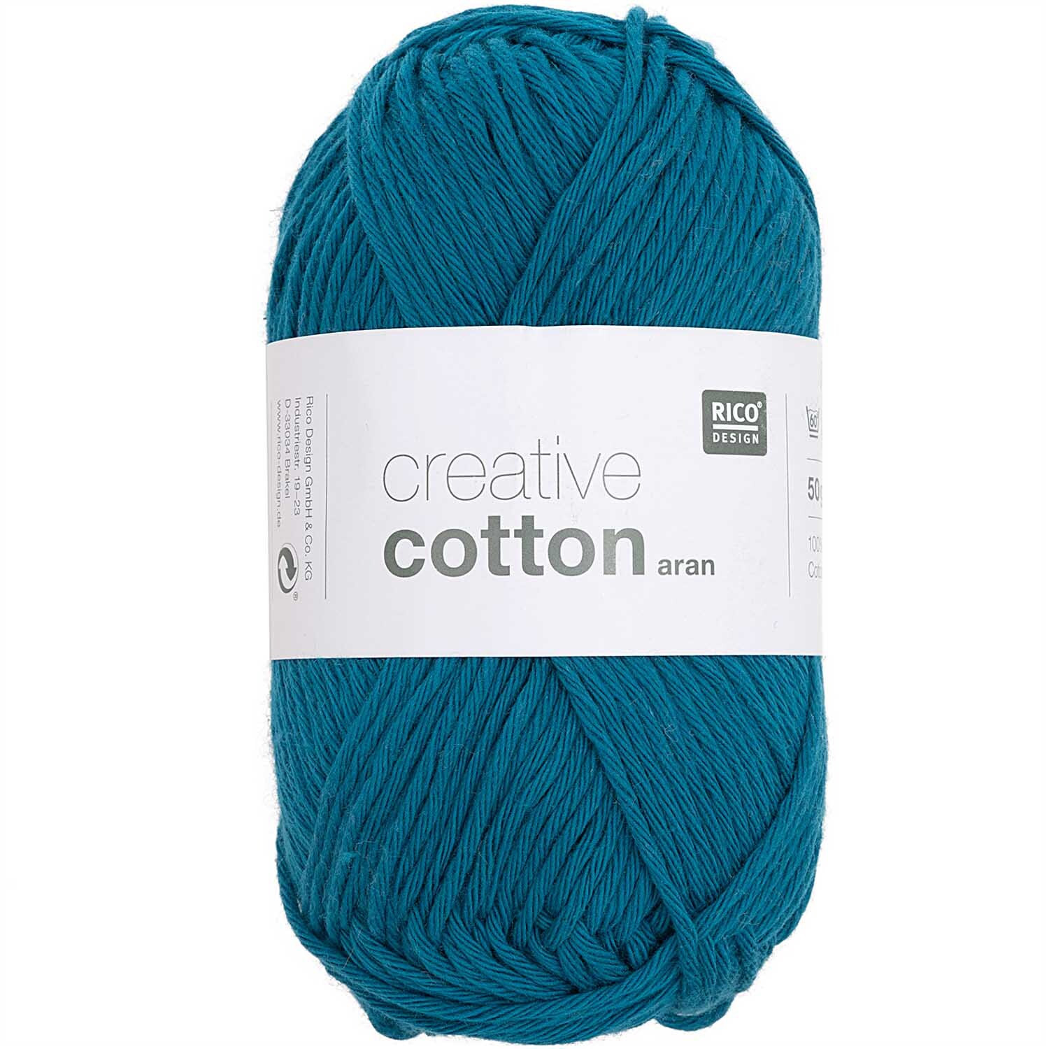 Rico Creative Cotton Aran - Ocean (82)
