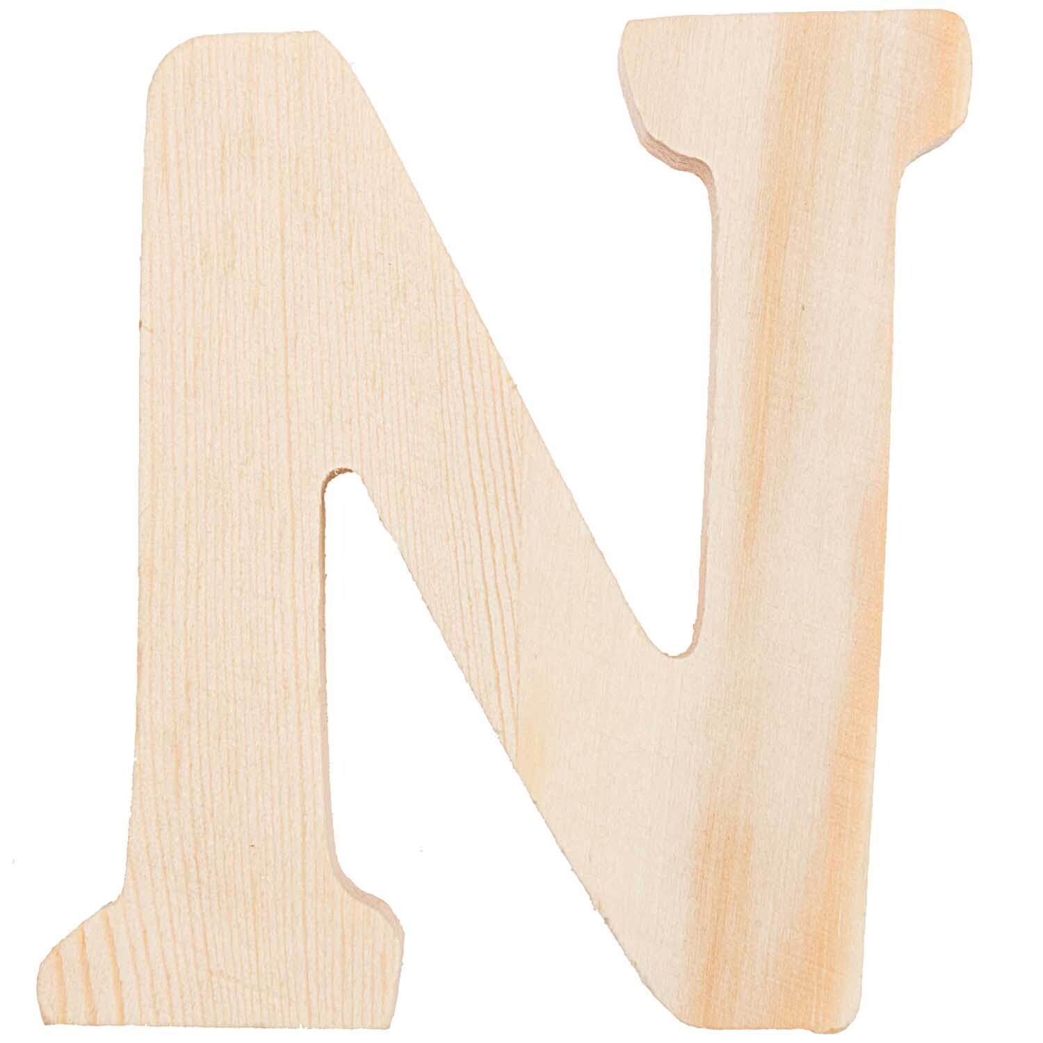 Holz-Buchstaben 8cm