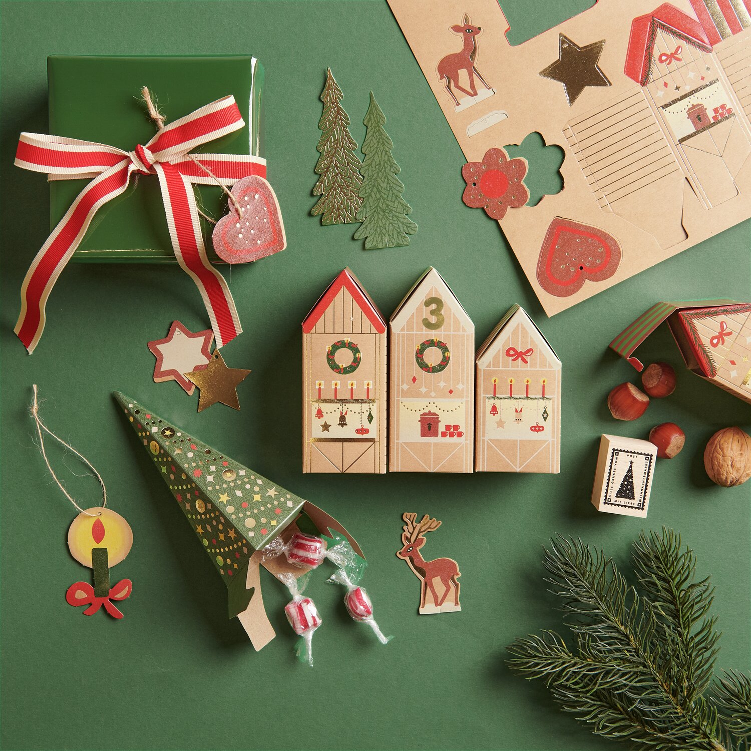 Adventskalender Bastelset von Rico Design