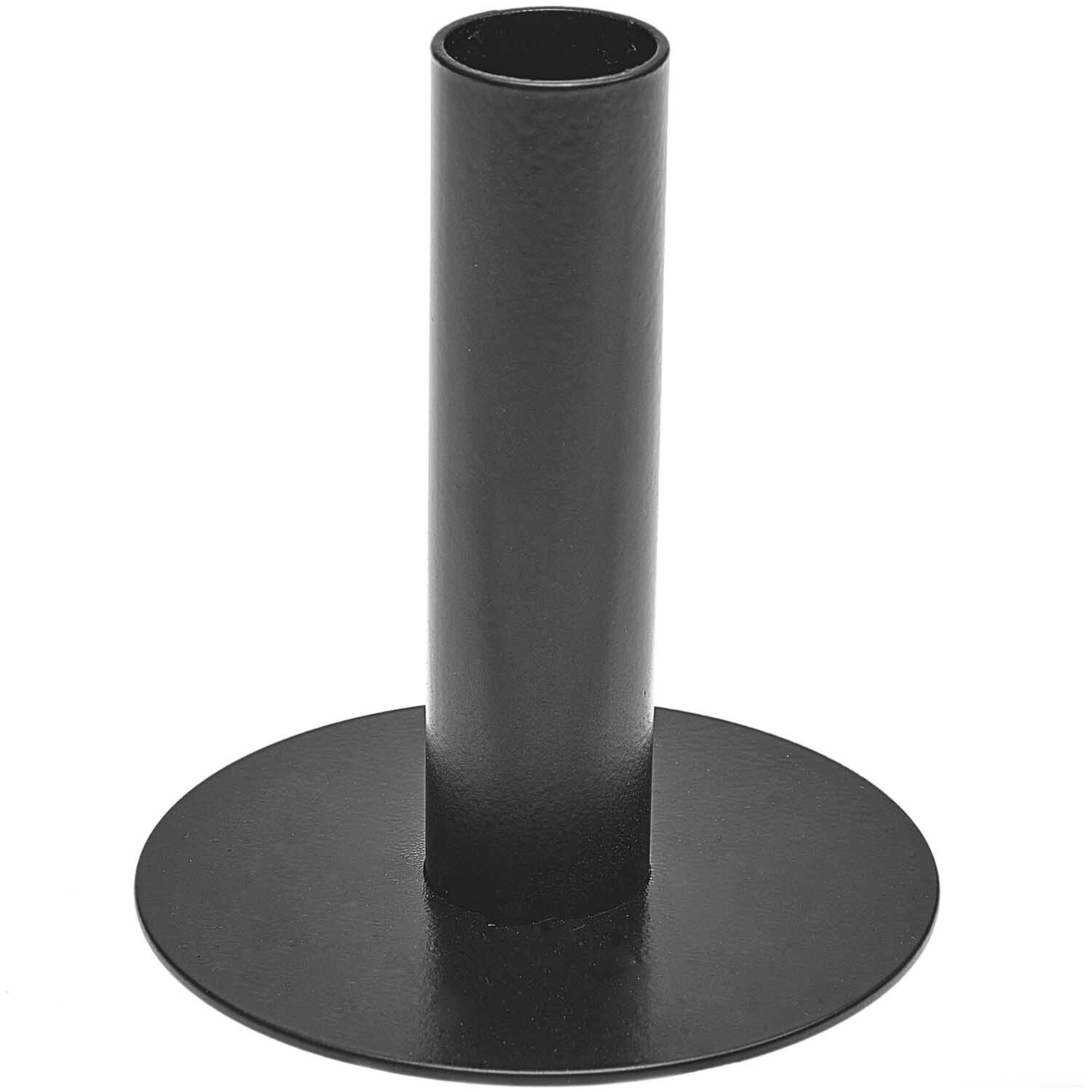 Rico Design Kerzenständer schwarz 10cm