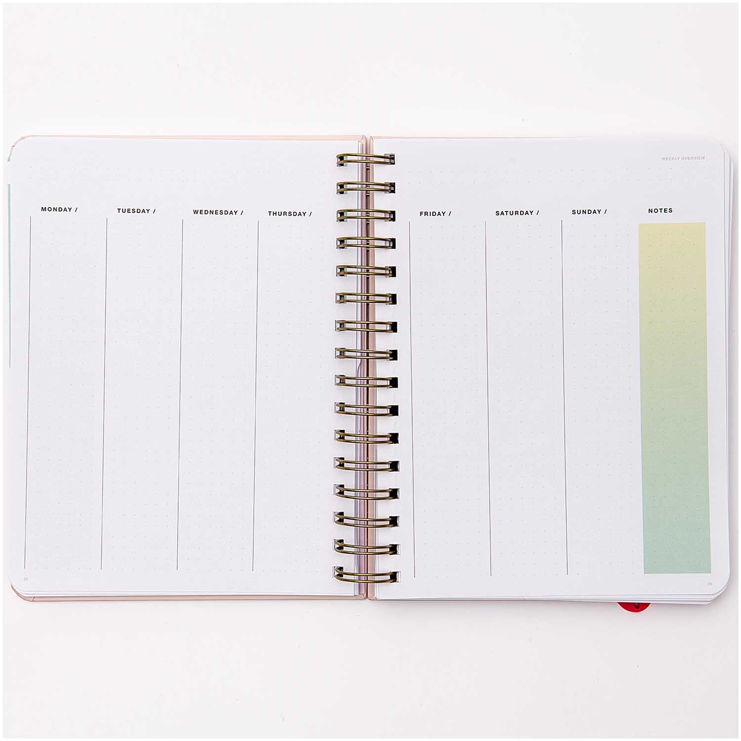 Paper Poetry vorgestaltetes Bullet Diary mit Spiralbindung 16,5x21,5cm 96 Blatt von Rico Design