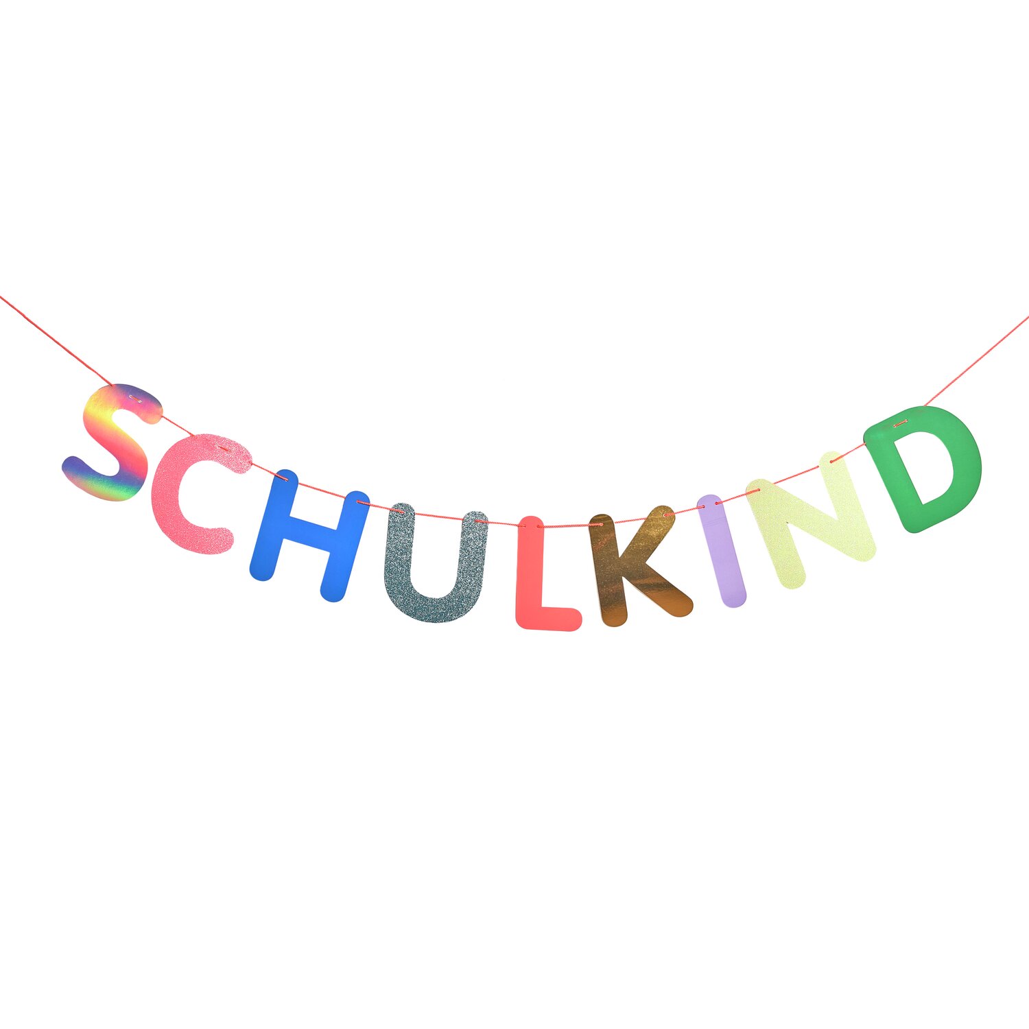 Paper Poetry Girlande Schulkind