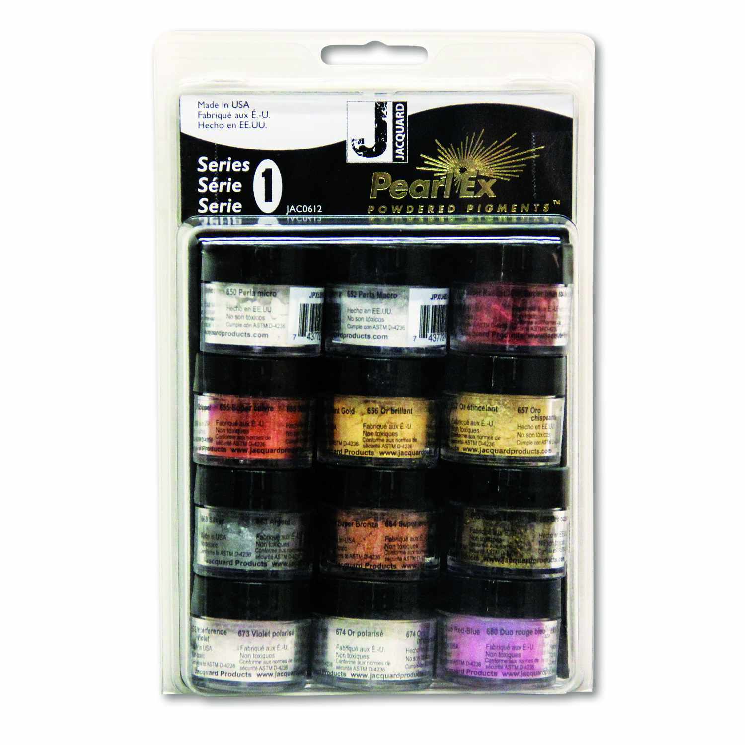 Pearl Ex Powdered Pigments Set Series 1