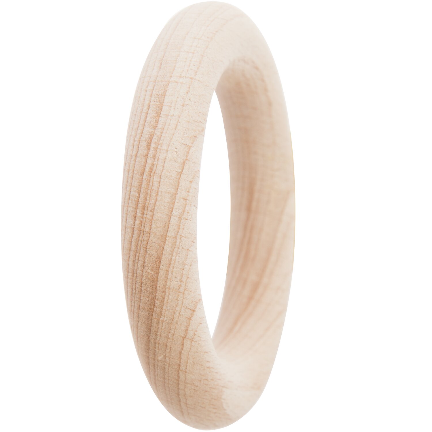 Holzring für Rassel Natur