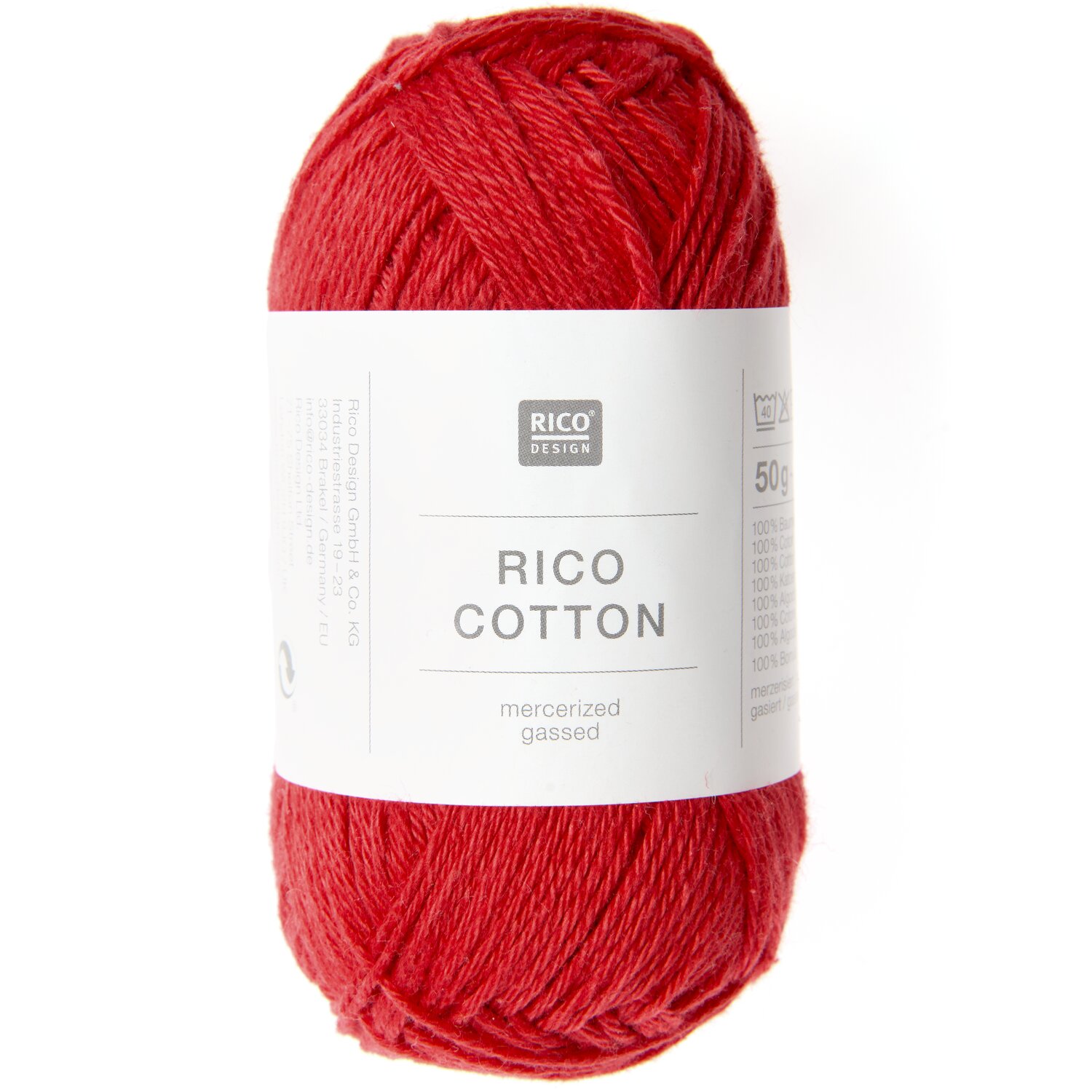 Rico Design Rico Cotton Rot