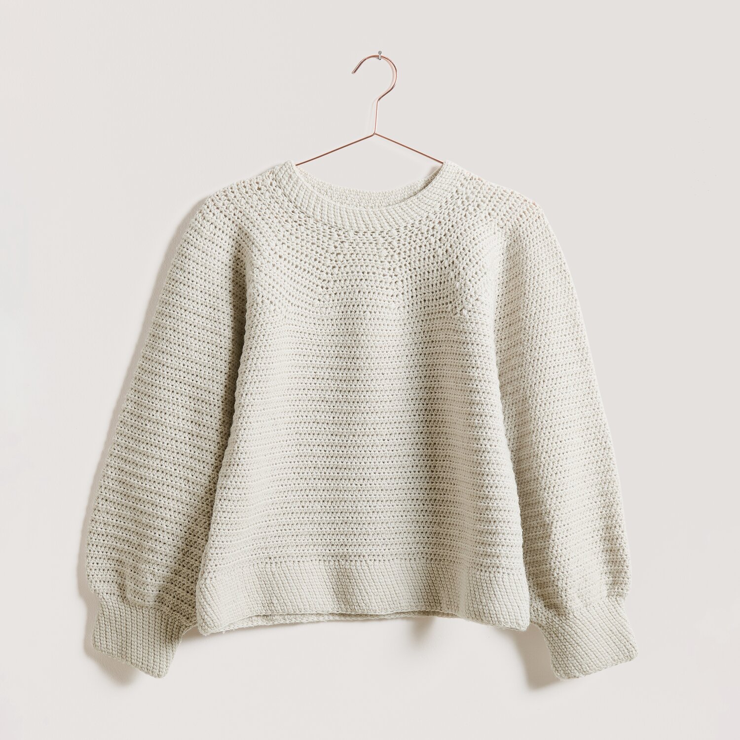 Häkelset Pullover Modell 01 aus Die Neue Masche No. 17 von Rico Design