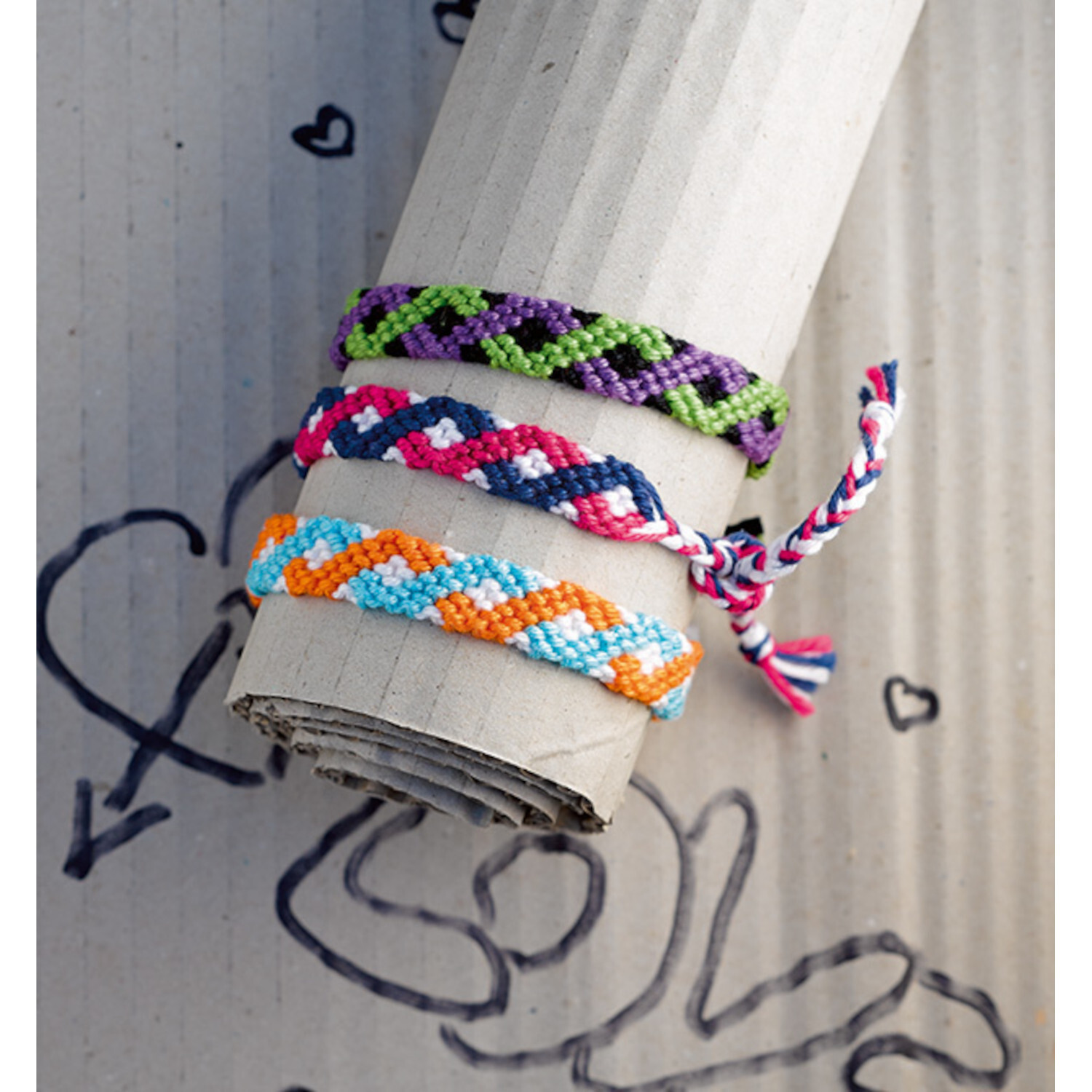 Freundschaftsbänder - Die beliebtesten Muster von frechverlag