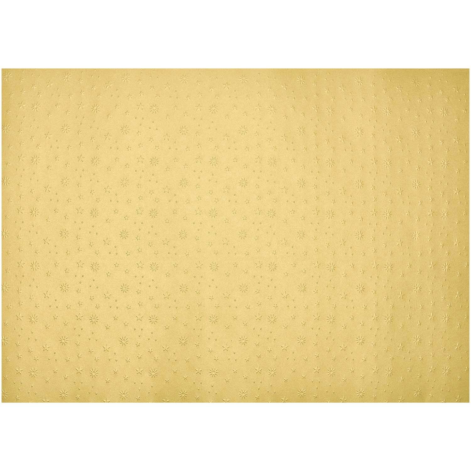 Prägekarton Sterne 50x70cm 220g/m²