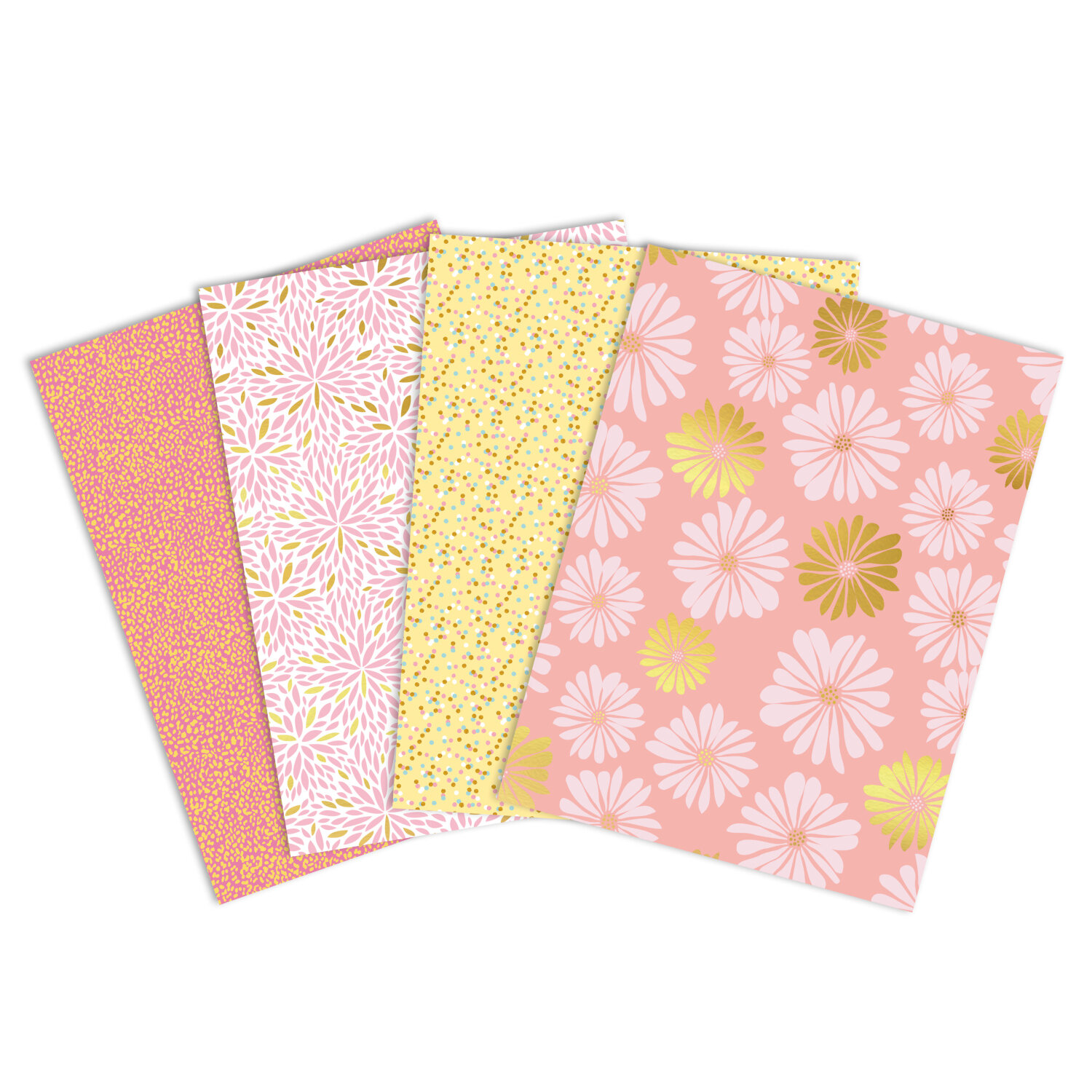 Papier Mix & Patch Doux'heure 30x40cm 4 Bögen von Clairefontaine-Rhodia