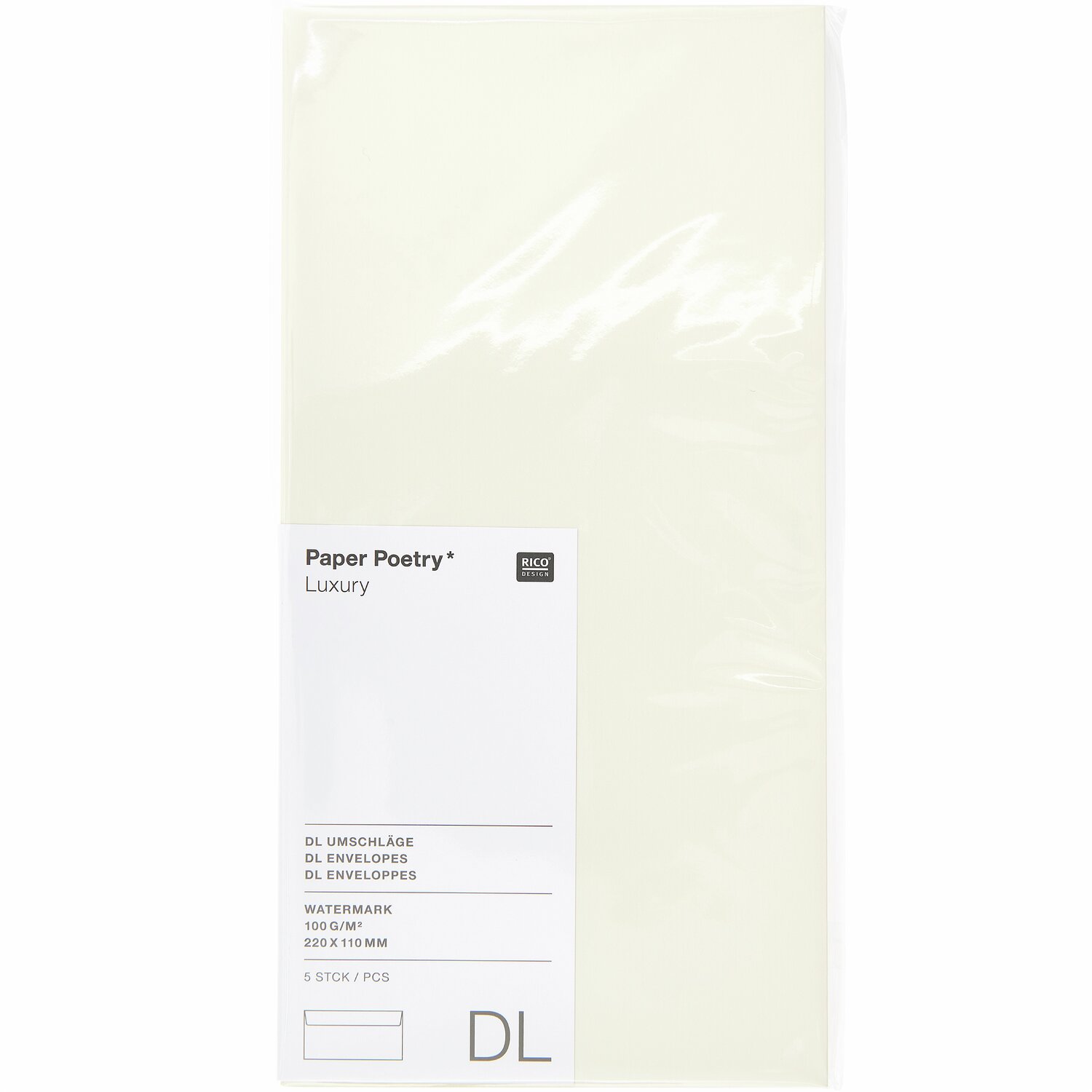 Paper Poetry Luxury Umschläge DIN Lang Paper Poetry Luxury Umschläge DIN Lang
