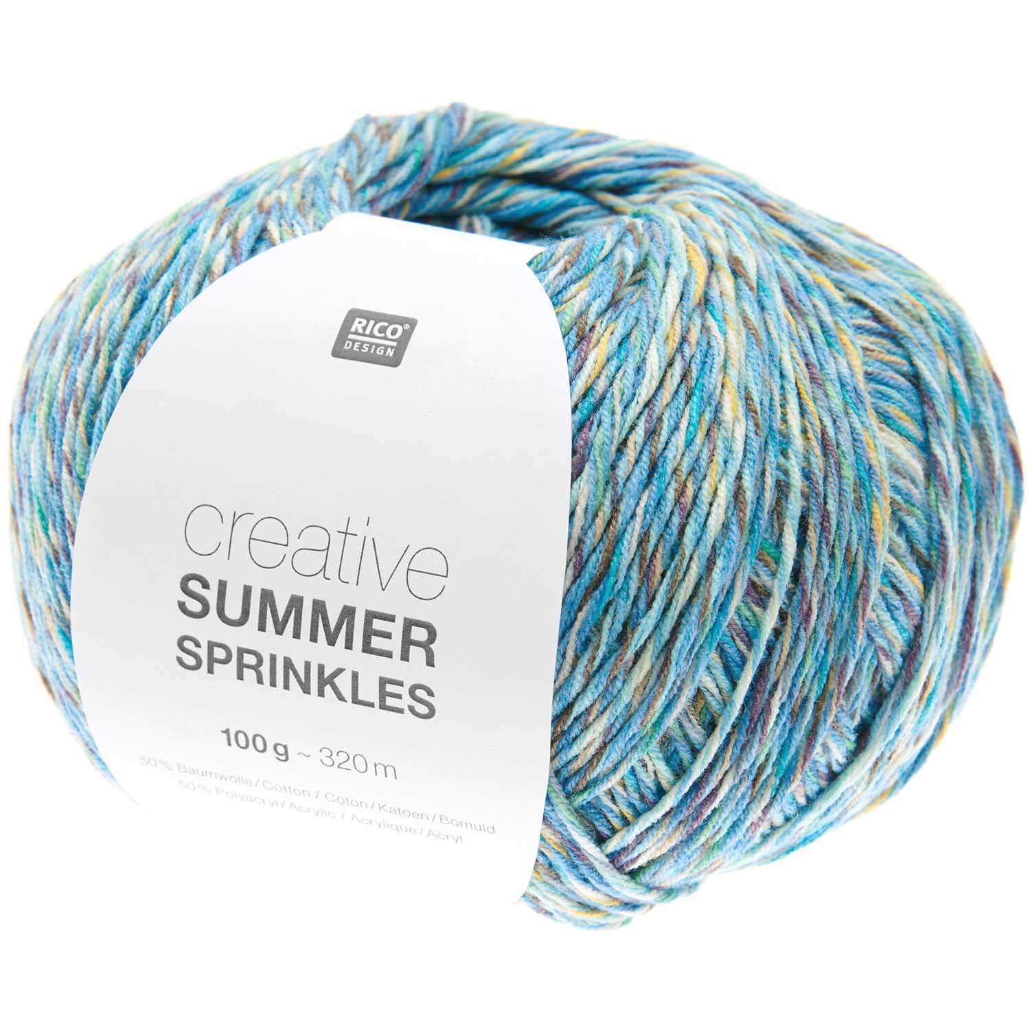 Rico Design Creative Summer Sprinkles Aqua