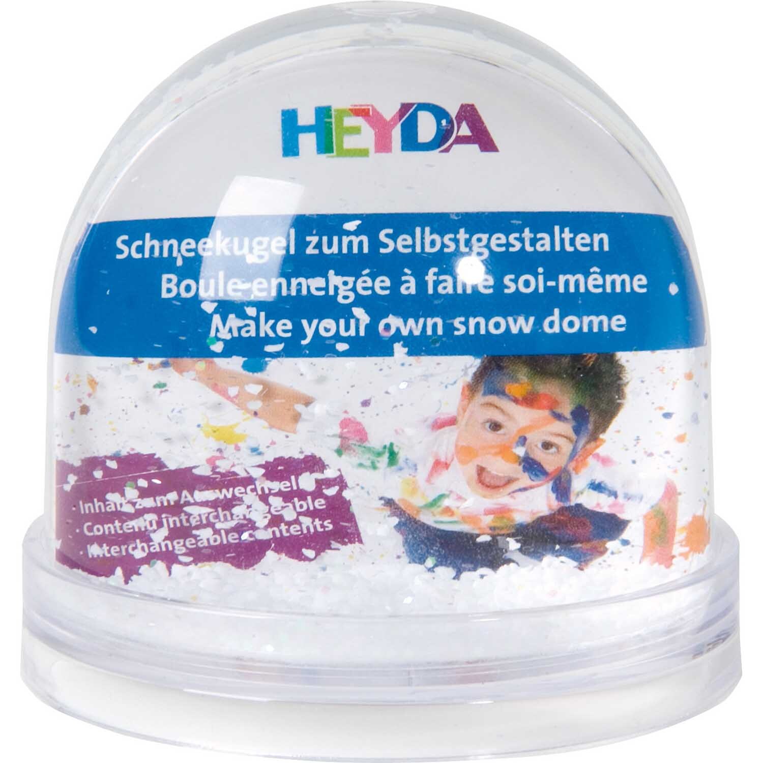 Schneekugel mit Bildfach