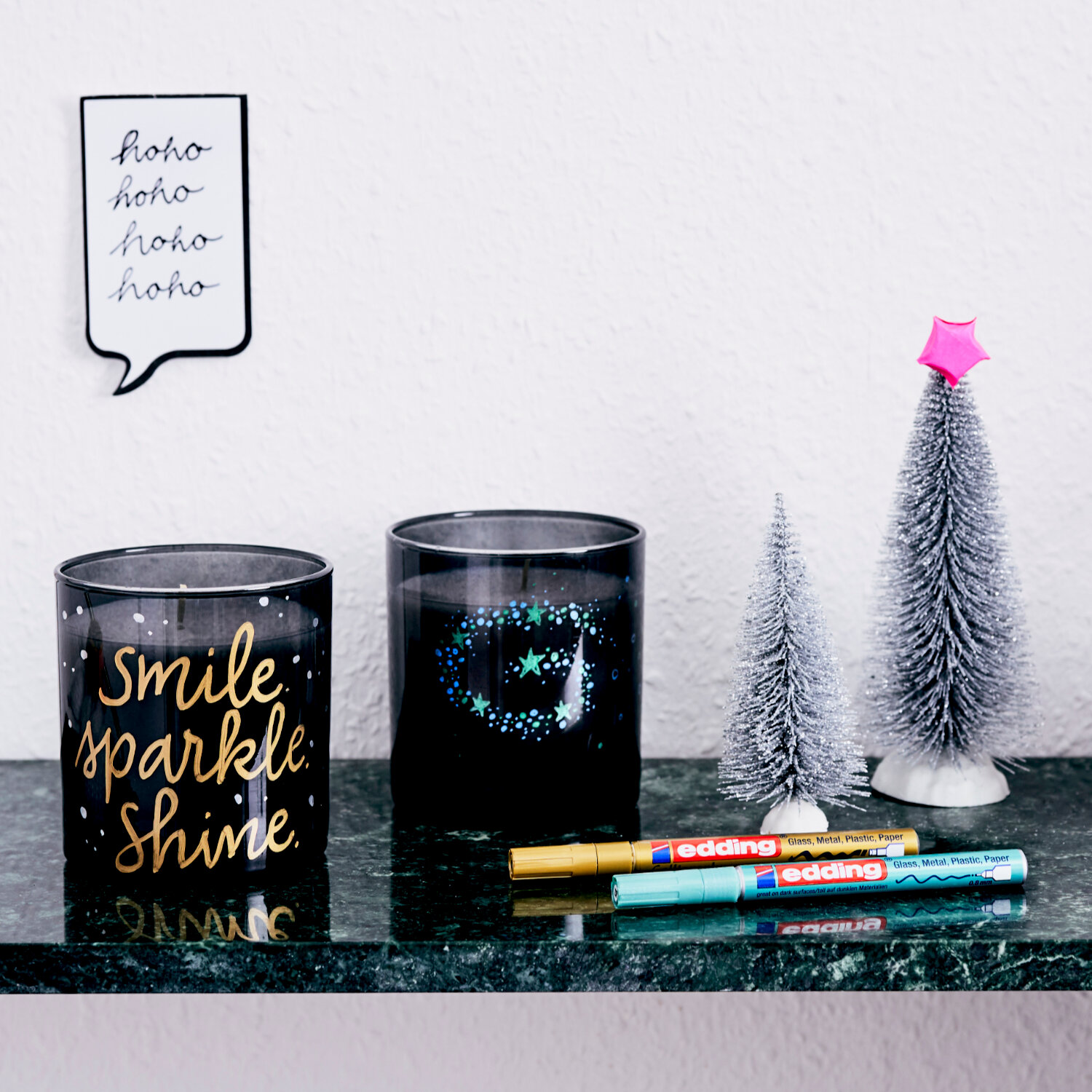 Anleitung Kerzengläser selber gestalten von idee. Creativmarkt 