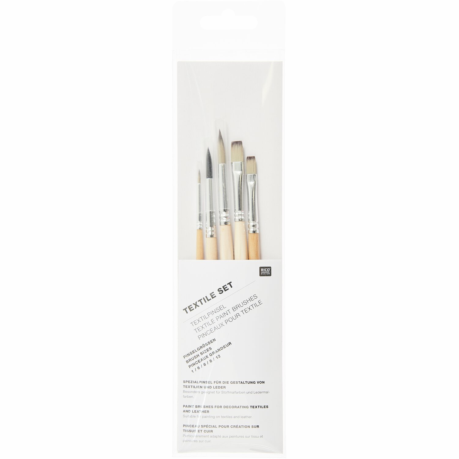 Textilpinselset