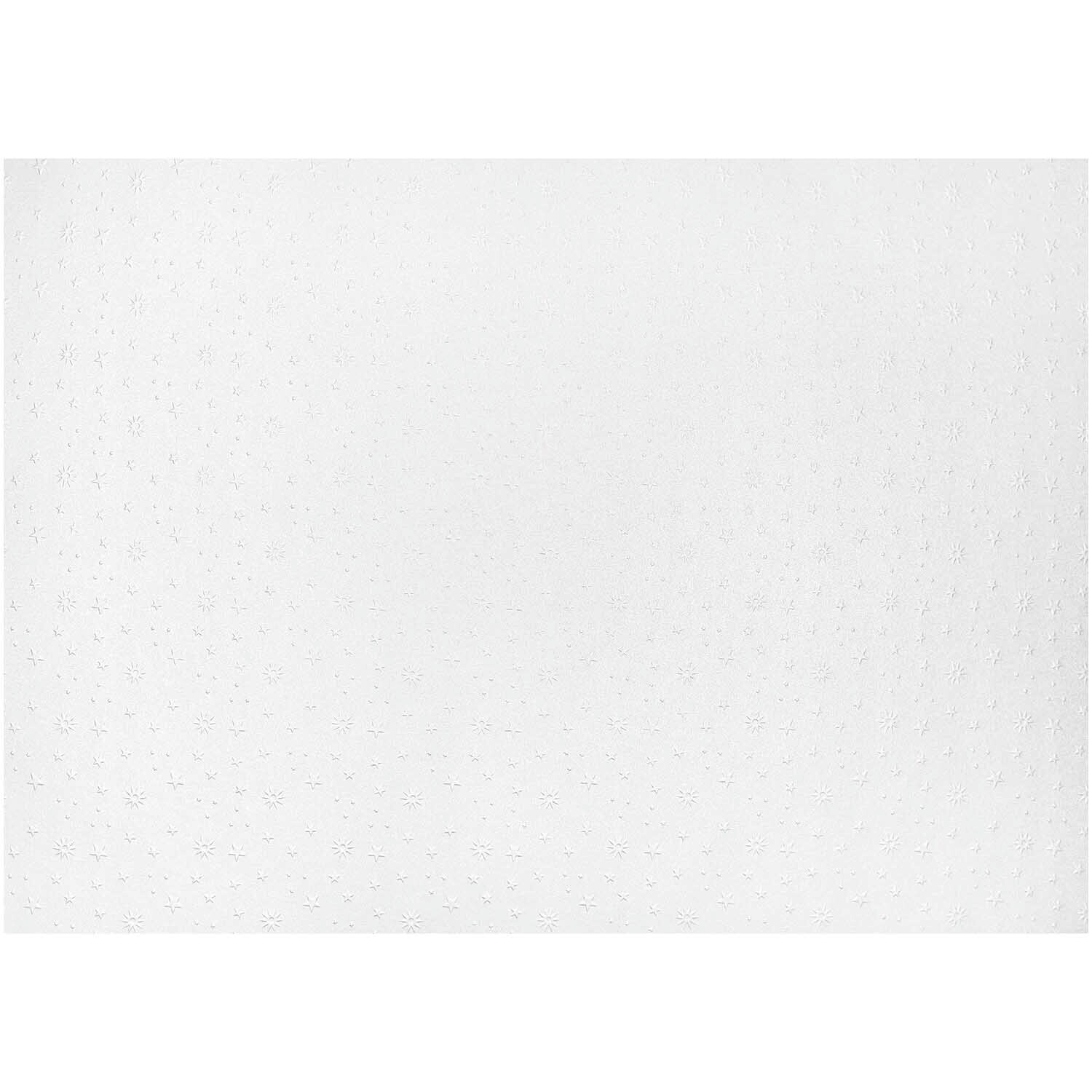Prägekarton Sterne 50x70cm 220g/m²