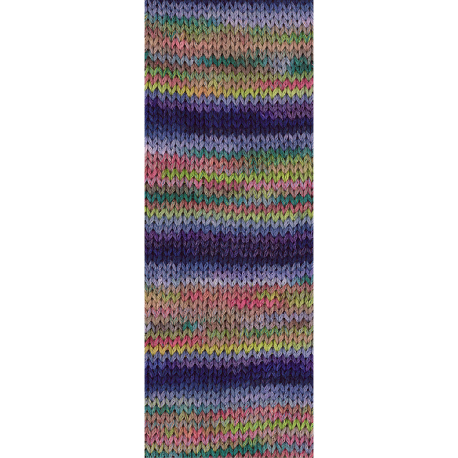 Gomitolo Arco  100g 260m Farbe Erika/Dunkelgrün/Blaulila/Nachtblau von LANA GROSSA Mode mit Wolle Handels- und Vertriebs 