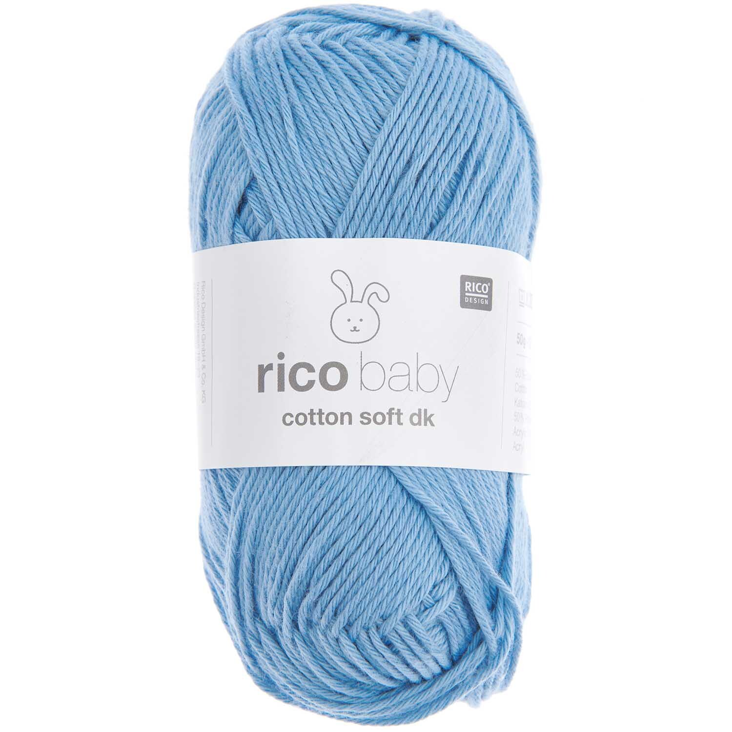 Rico Design Rico Baby Cotton Soft dk Blau