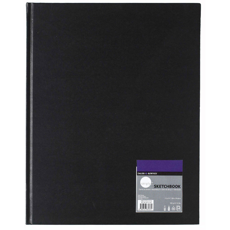 Simply Skizzenbuch 27,9x35,6cm 80 Blatt