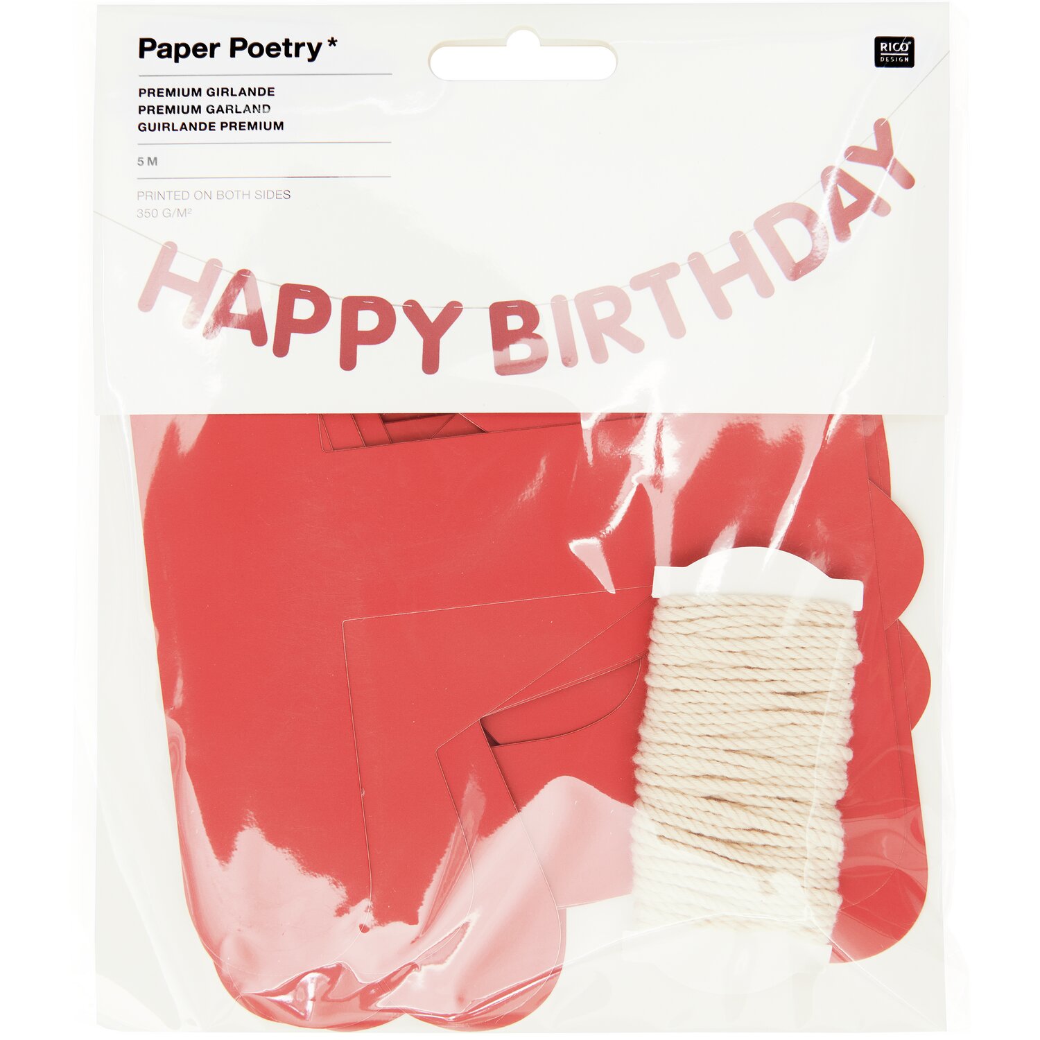 Paper Poetry Girlande Happy Birthday Magic Rainbow Paper Poetry Girlande Happy Birthday Magic Rainbow