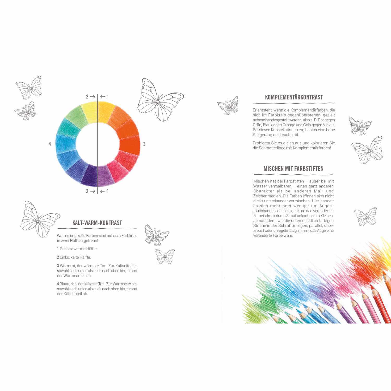 Inspiration Mut - 50 Ausmalmotive von Edition Michael Fischer 