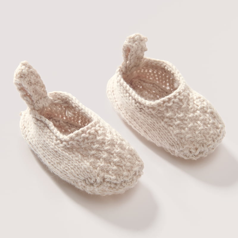 Gestrickte Socken: Modell 04 aus dem Heft Rico Baby 043